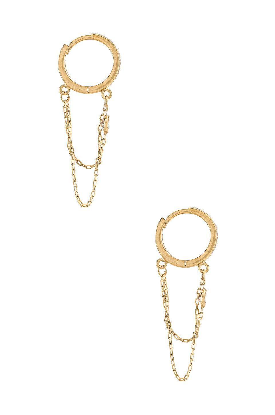 Reese Huggy Hoop Earring Natalie B Jewelry Product Image