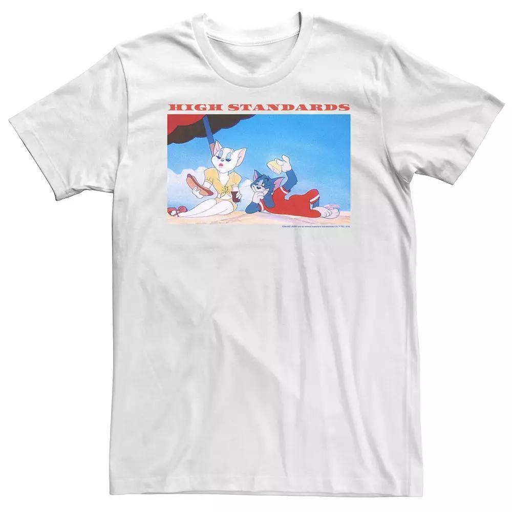 Big & Tall Tom & Jerry Beach Tee, Men's,  Product Image