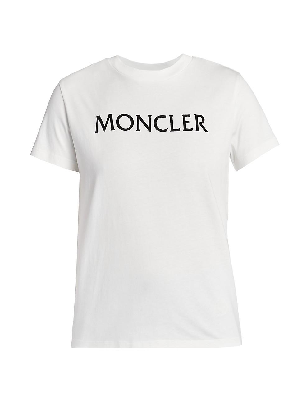 Moncler Cotton Logo Short Sleeve Tee Product Image