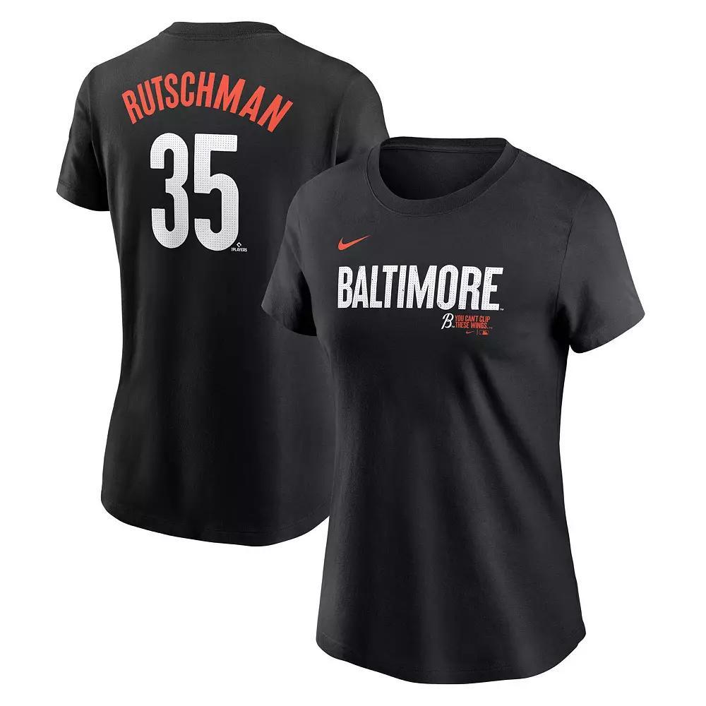 Adley Rutschman Baltimore Orioles Fuse Nike Womens MLB T-Shirt | NKAF00AOL9-2H4 Product Image