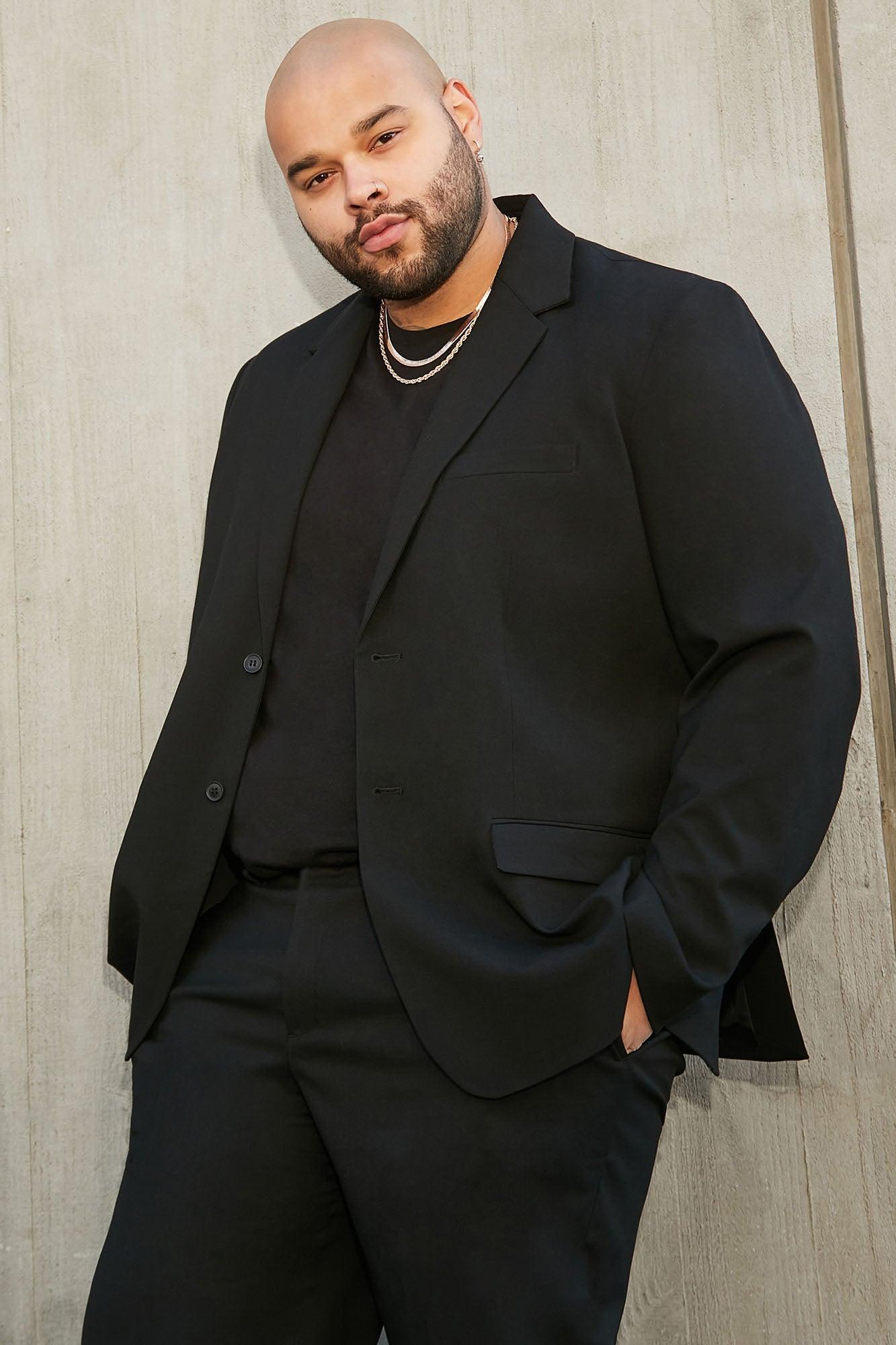 The Modern Stretch Slim Trouser - Black Product Image