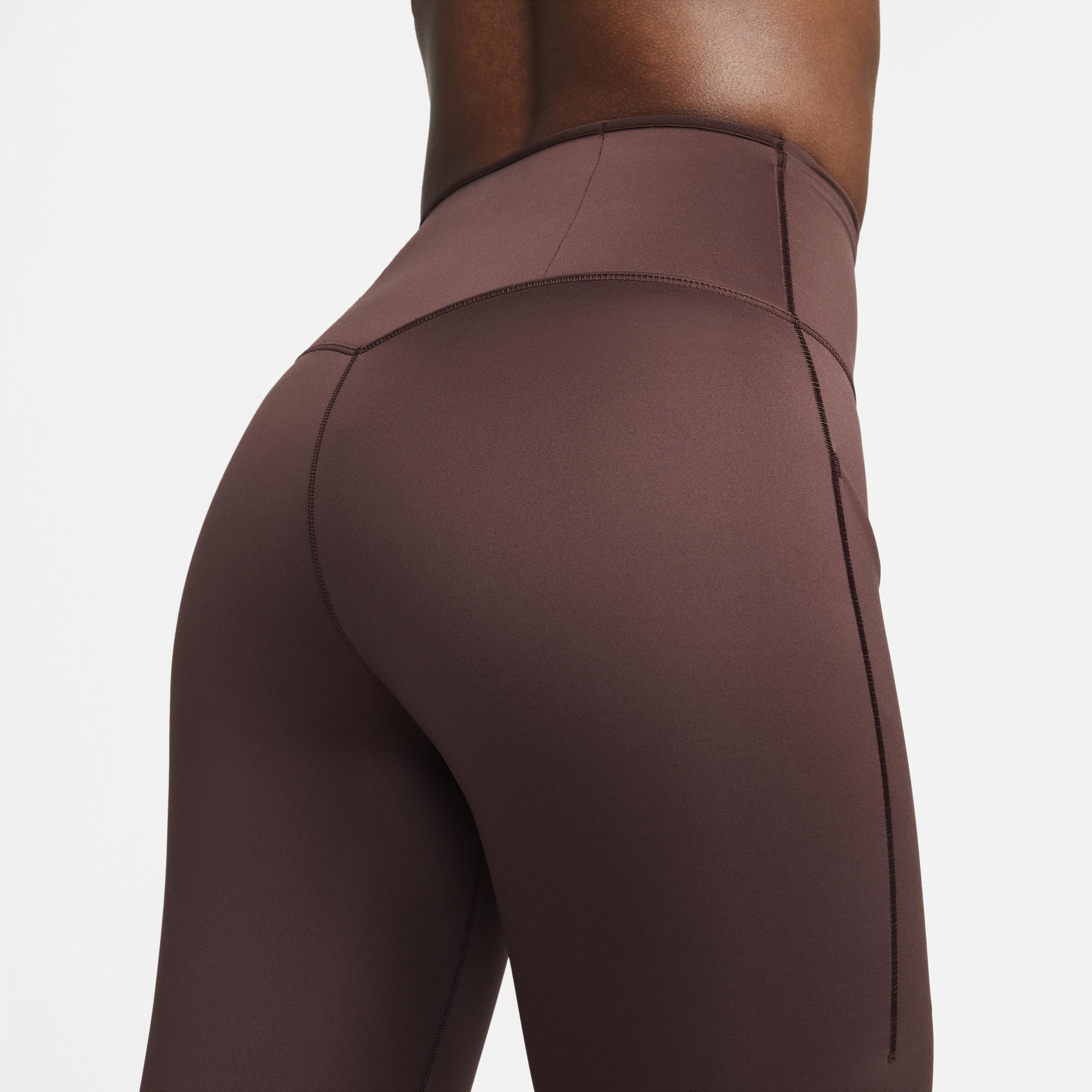 Nike Womens Go Firm-Support High-Waisted Cropped Leggings Product Image