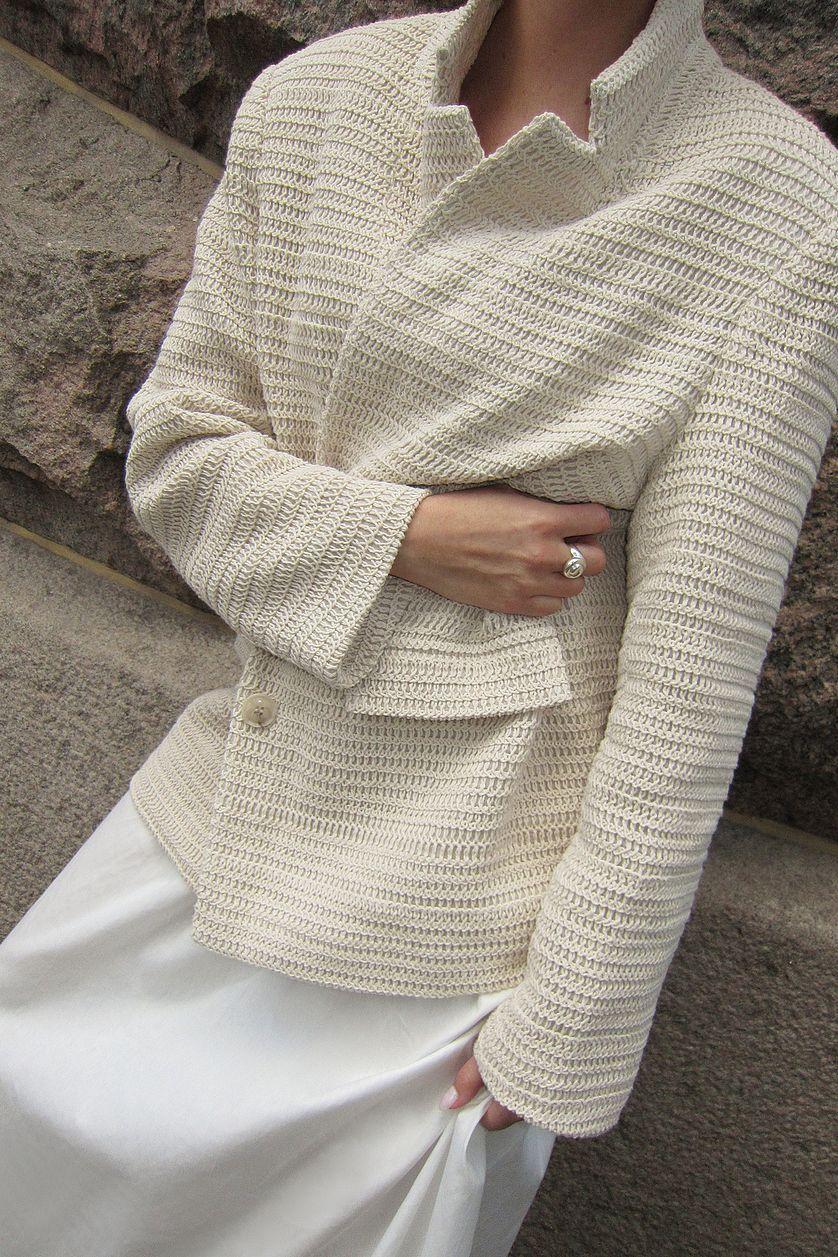 Crochet Oversized Blazer Product Image