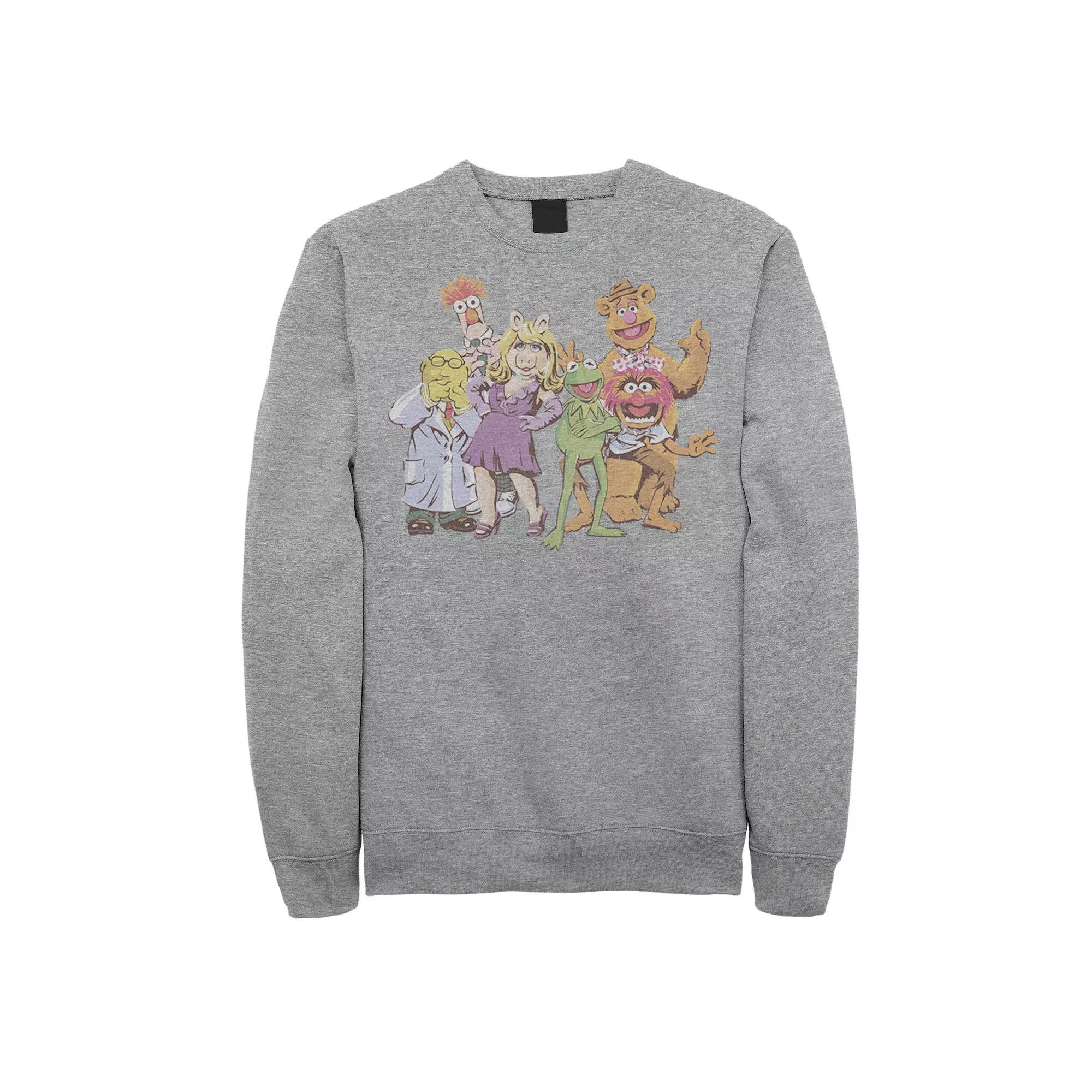 Disney's Muppets Men's Illustrated Fleece Sweatshirt,  Product Image