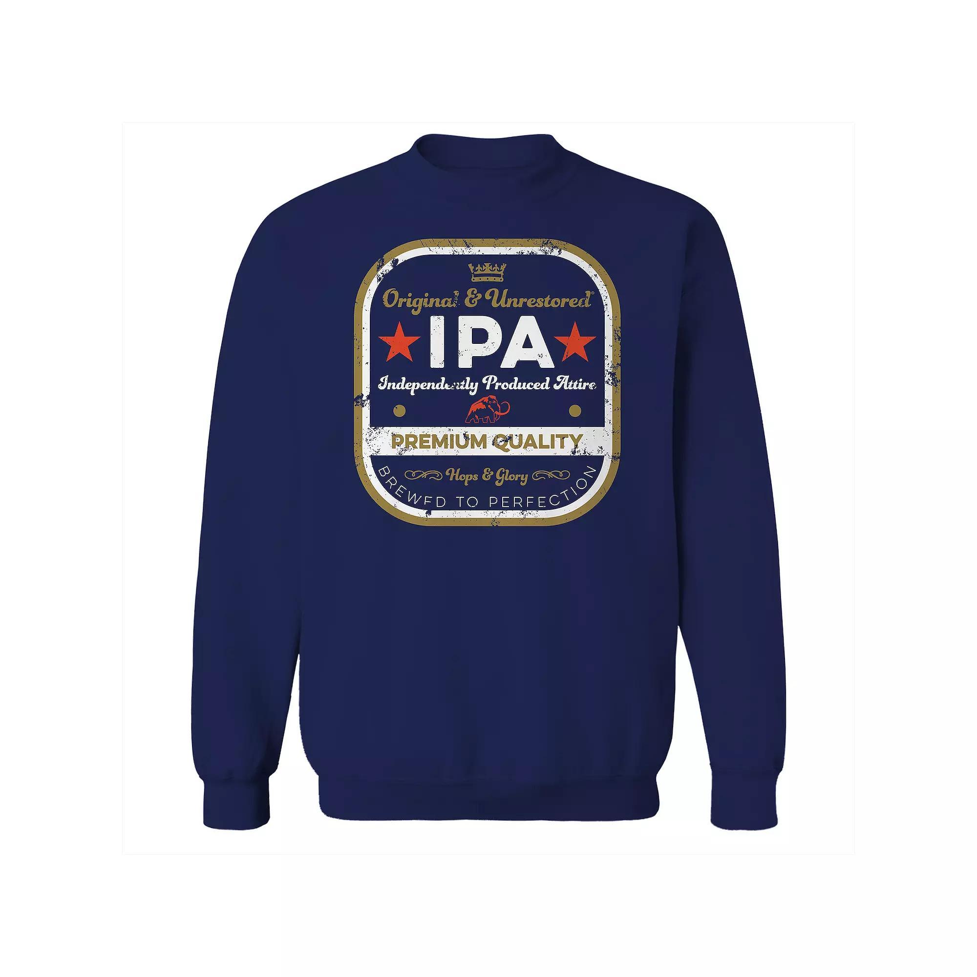 Men's Original & Unrestored IPA Fleece Graphic Sweatshirt,  Product Image