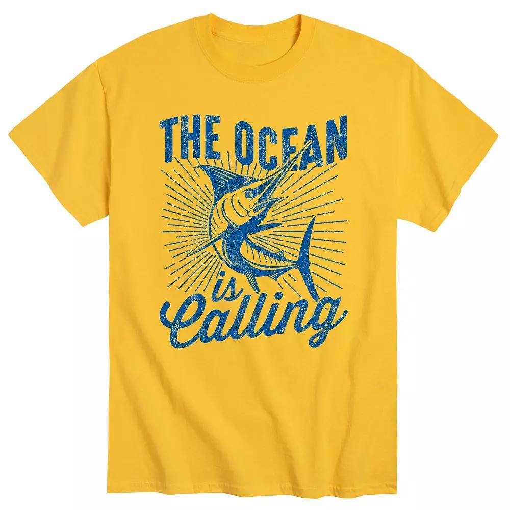 Men's The Ocean Is Calling Tee,  Product Image