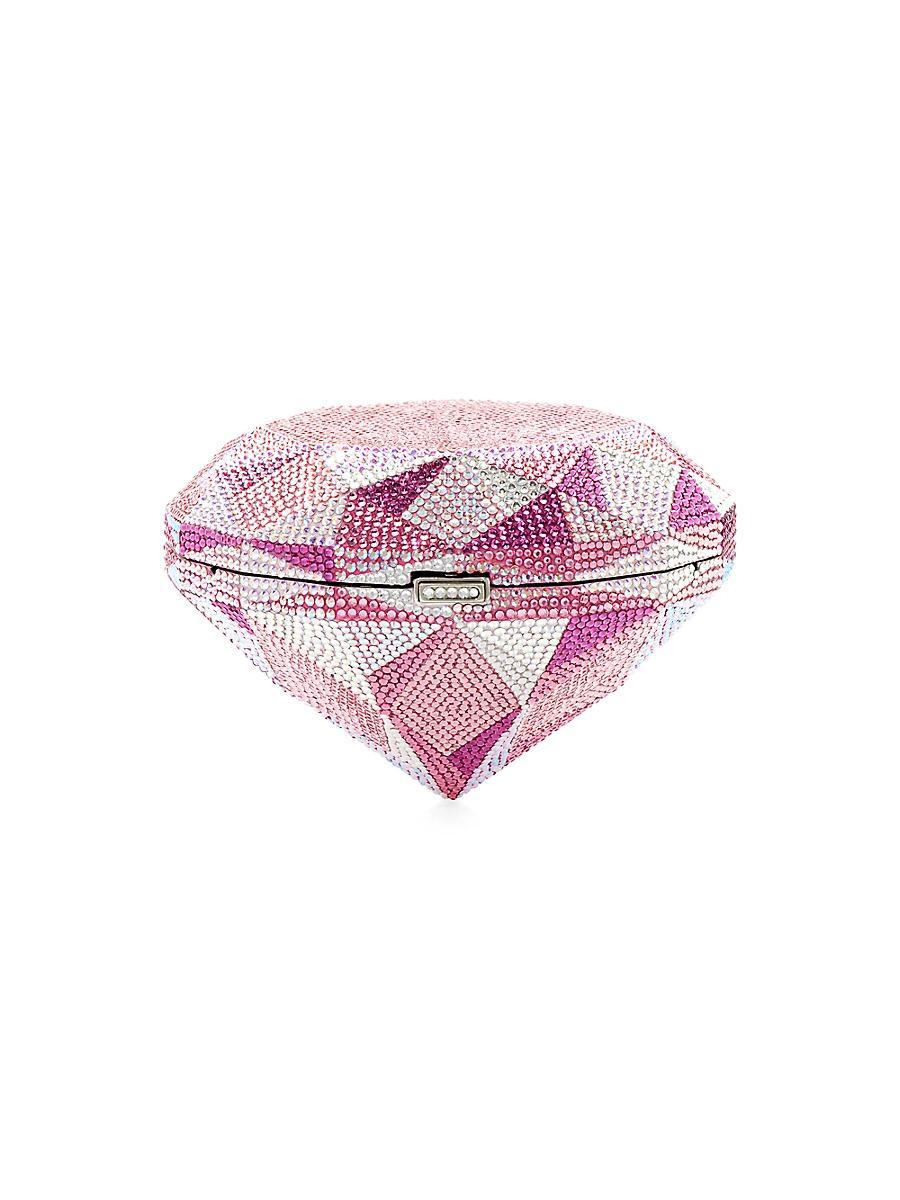 Womens Diamond Crystal Clutch Product Image