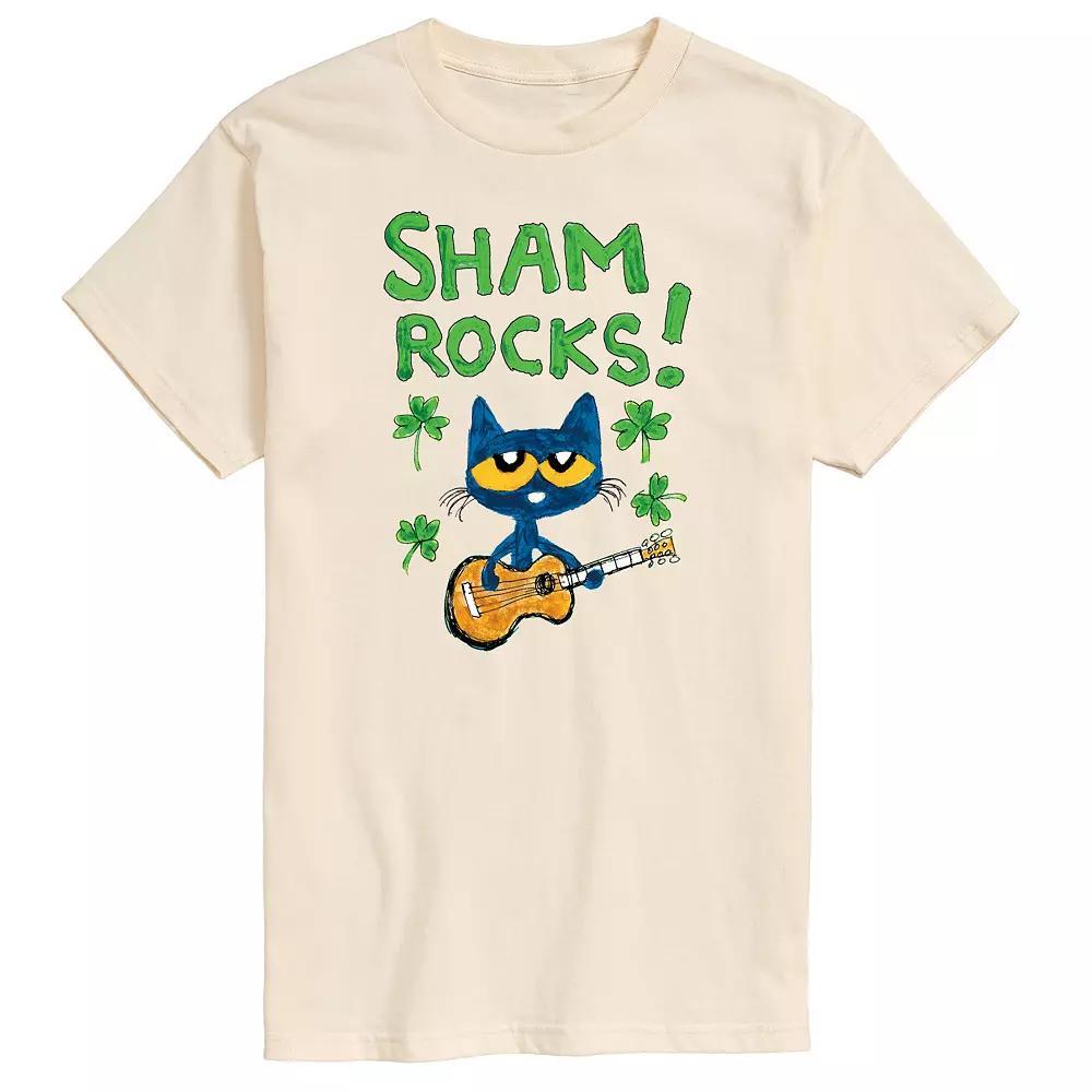 Men's Pete Cat Sham Rocks Tee,  Product Image