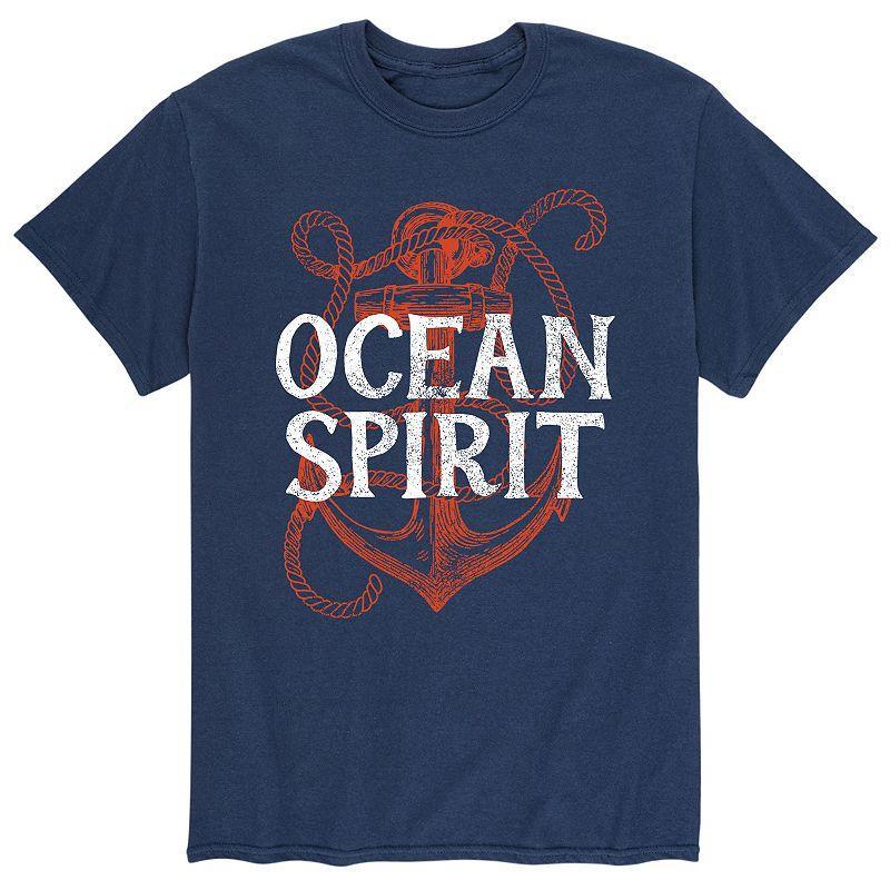 Mens Ocean Spirit Anchor Tee Product Image