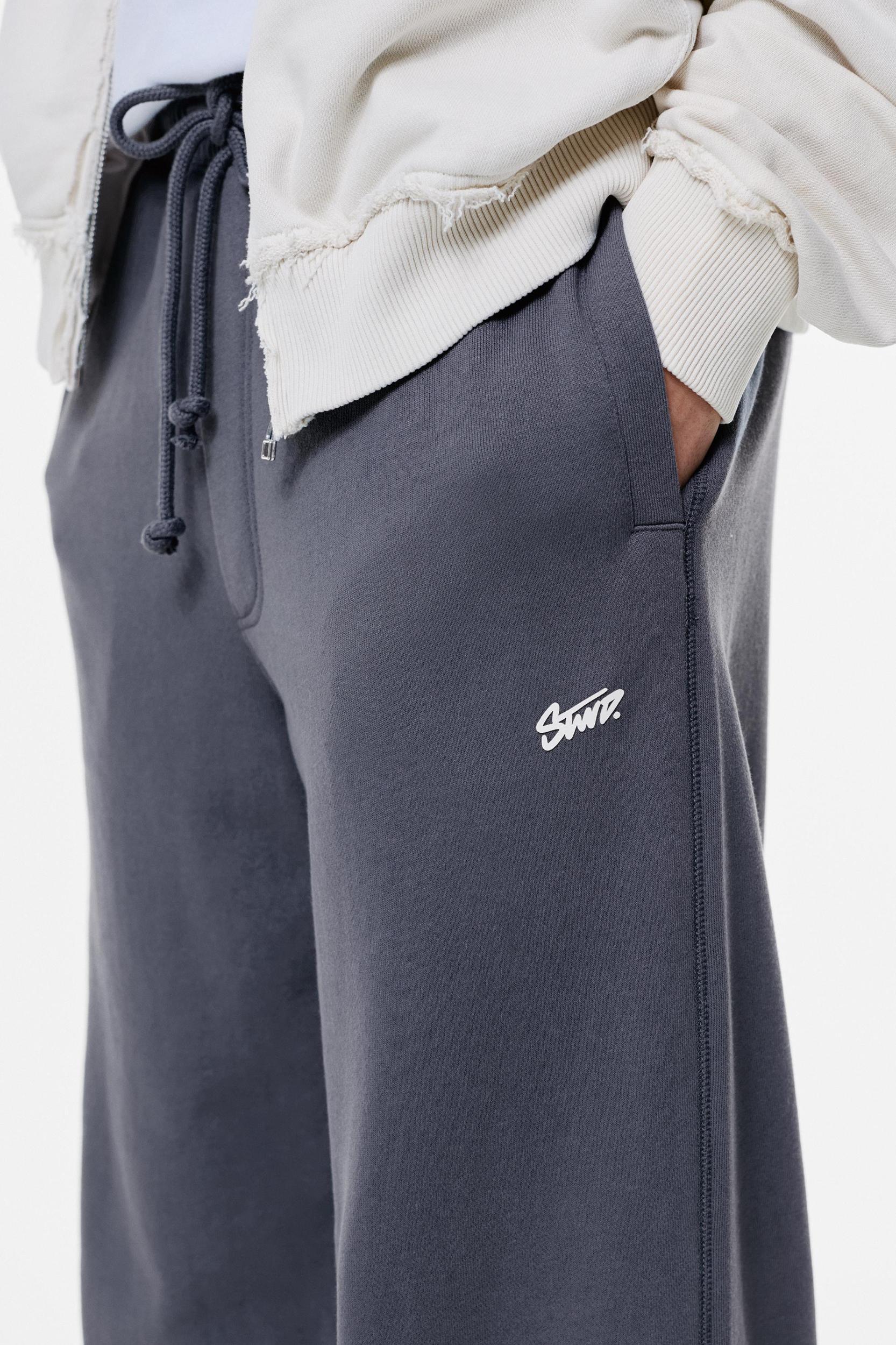 Jogger sweatpants with slits Product Image