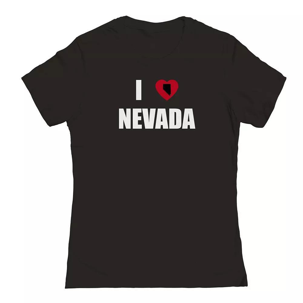 Junior's I Heart Nevada Graphic Tee, Women's,  Product Image
