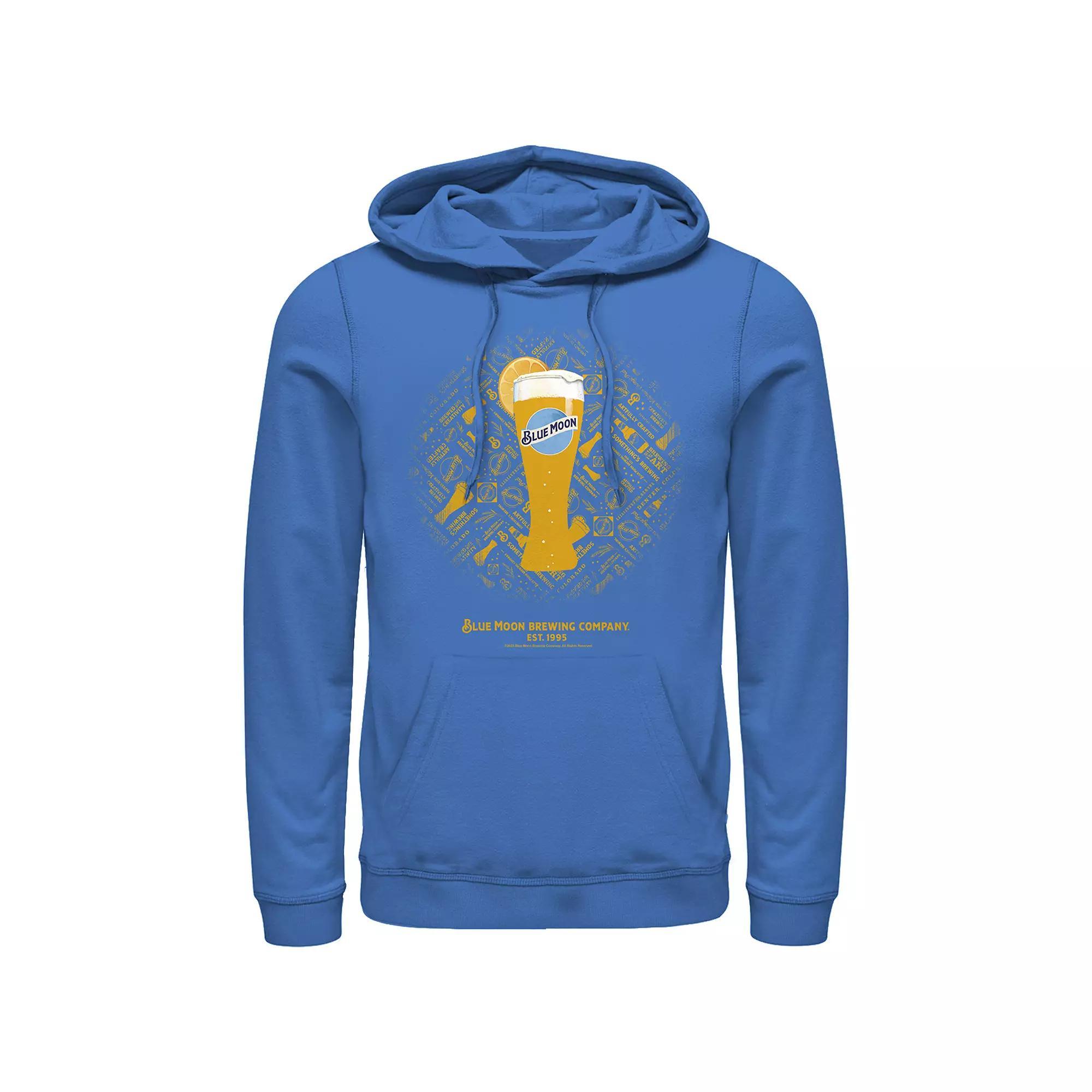 Men's Blue Moon Tall Glass Graphic Hoodie,  Product Image
