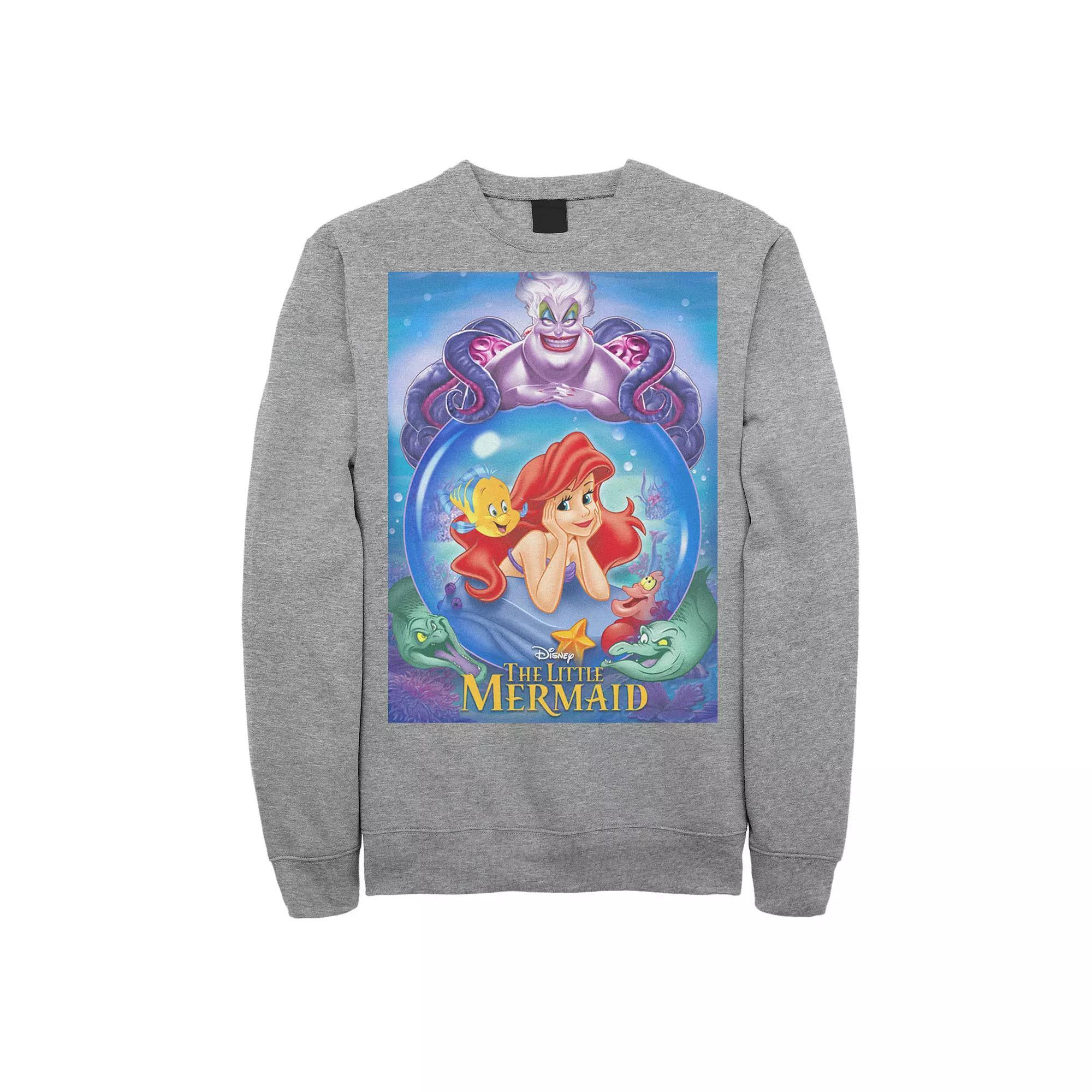 Disney's The Little Mermaid Ariel And Ursula Men's Poster Sweatshirt,  Product Image