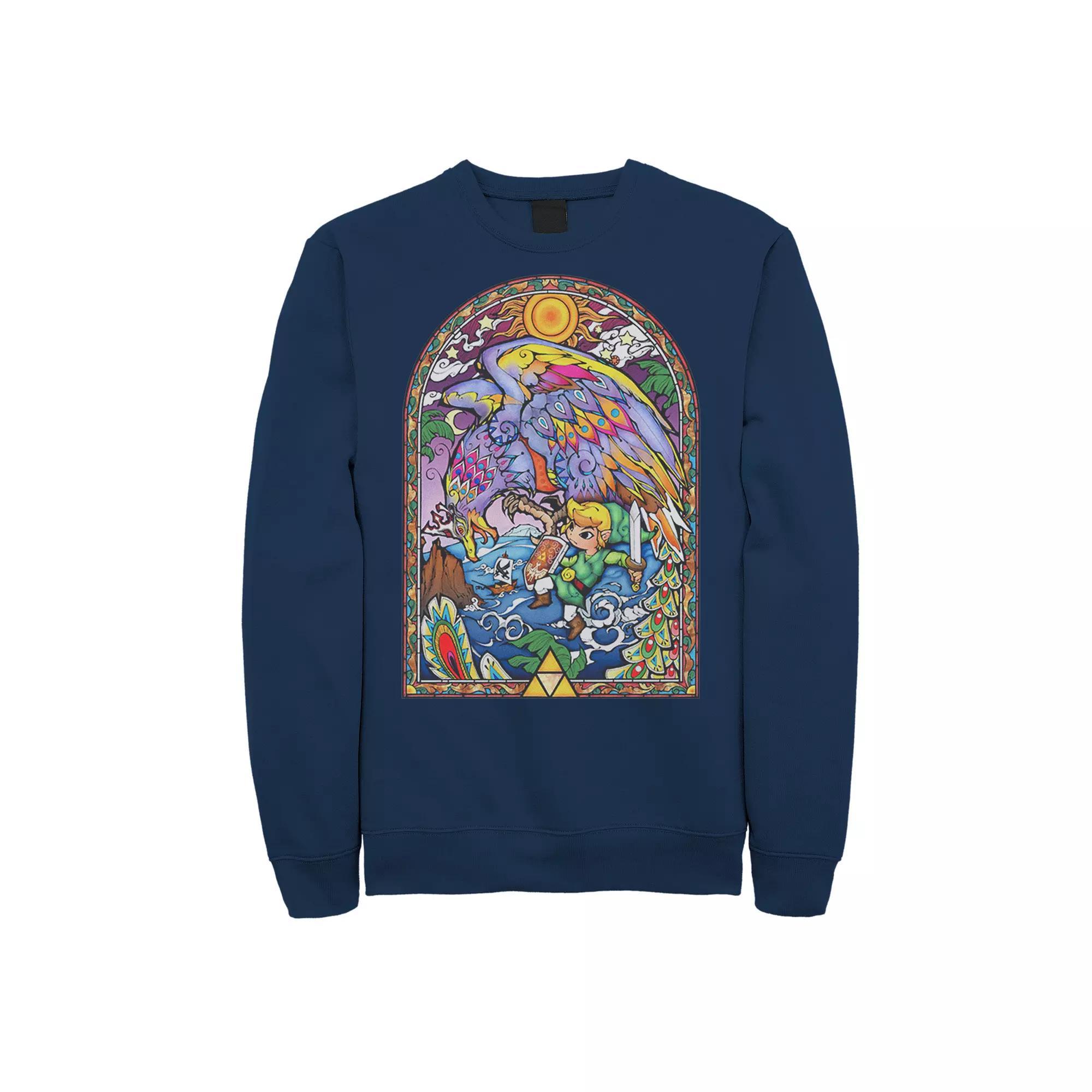 Men's Nintendo Legend of Zelda Sweatshirt,  Product Image