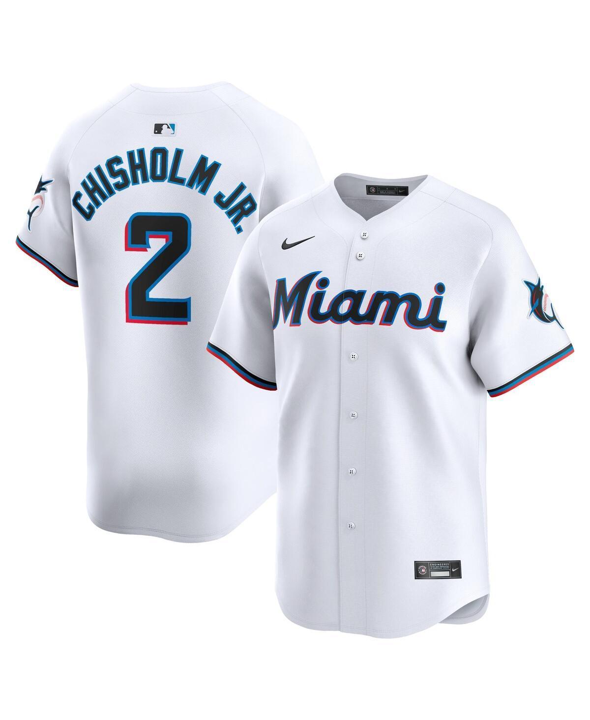 Jazz Chisholm Jr. Miami Marlins Nike Mens Dri-FIT ADV MLB Limited Jersey Product Image