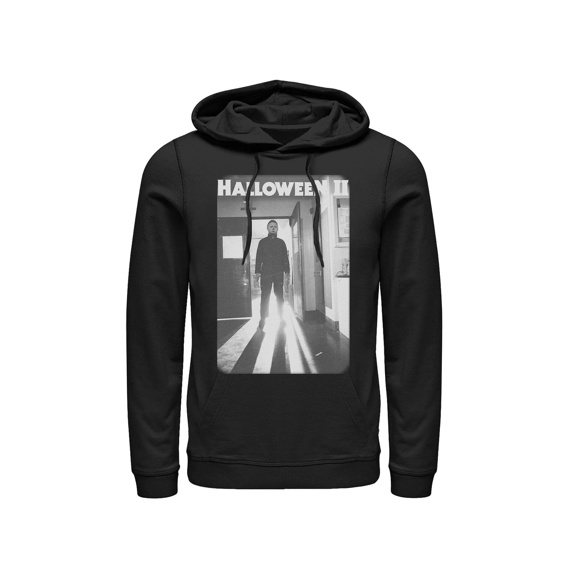 Men's Halloween 2 Michael Myers Faded Poster Sweatshirt,  Product Image