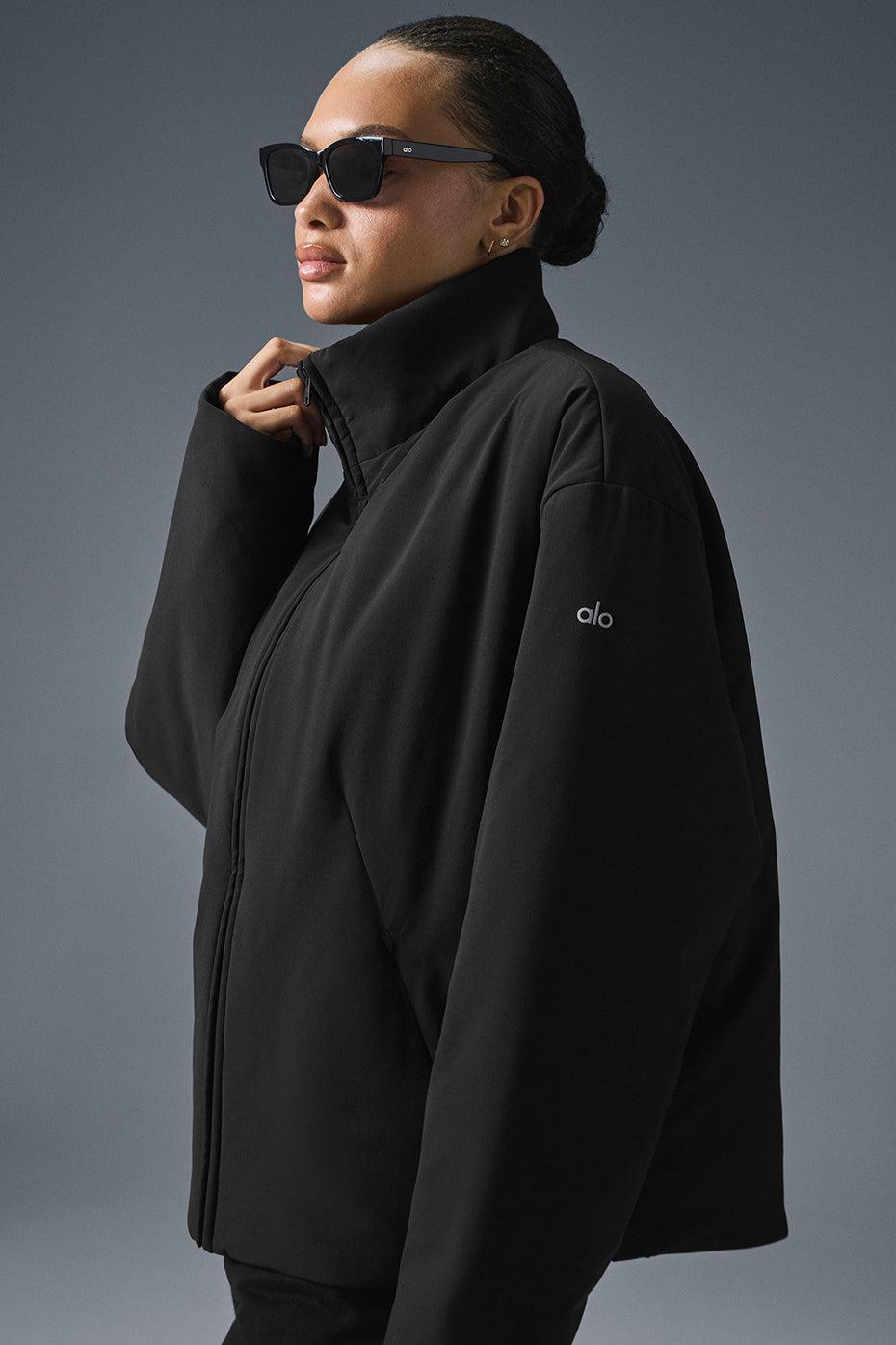 Stretch Woven Notable Jacket - Black Female Product Image