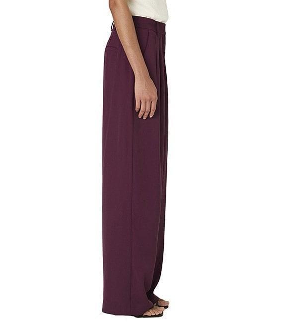 French Connection Harry Suiting High Waisted Coordinating Wide Leg Pants Product Image