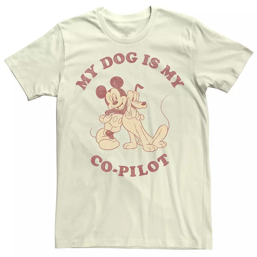 Disney's Mickey & Friends My Dog Is My Co-Pilot Men's Tee,  Product Image