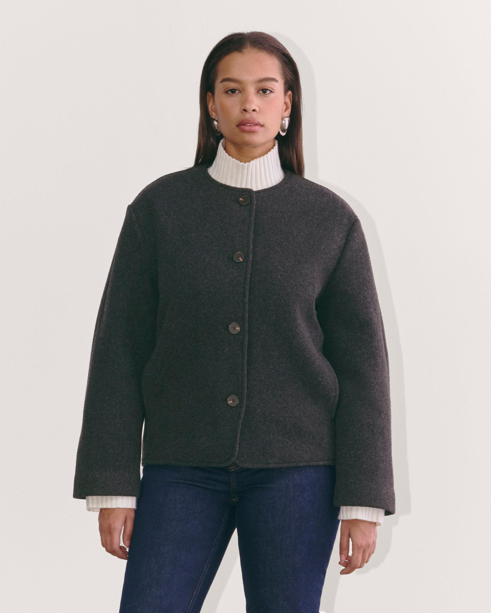 Womens Cocoon Coat in Wool by Everlane Product Image