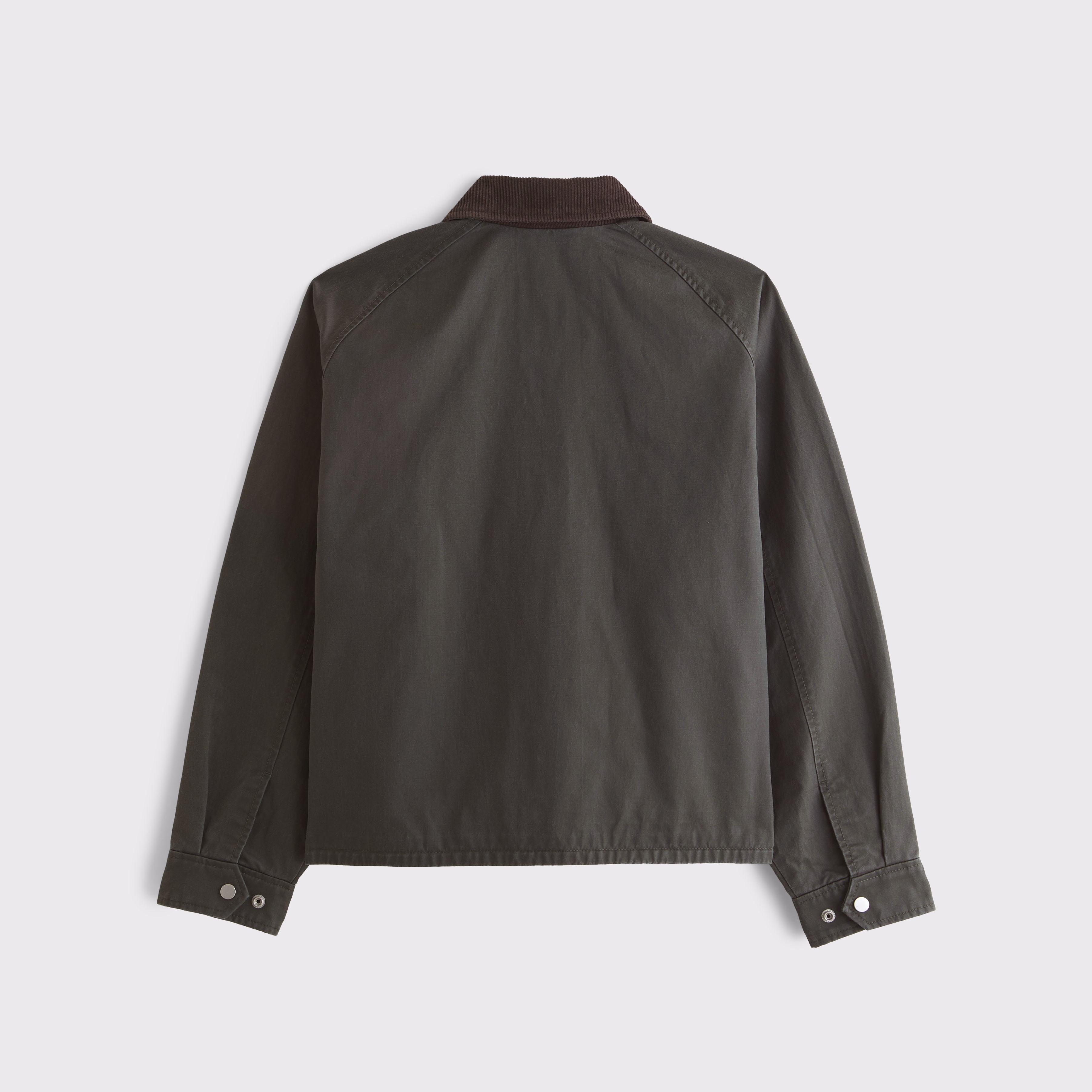 Lightweight Cropped Barn Jacket Product Image