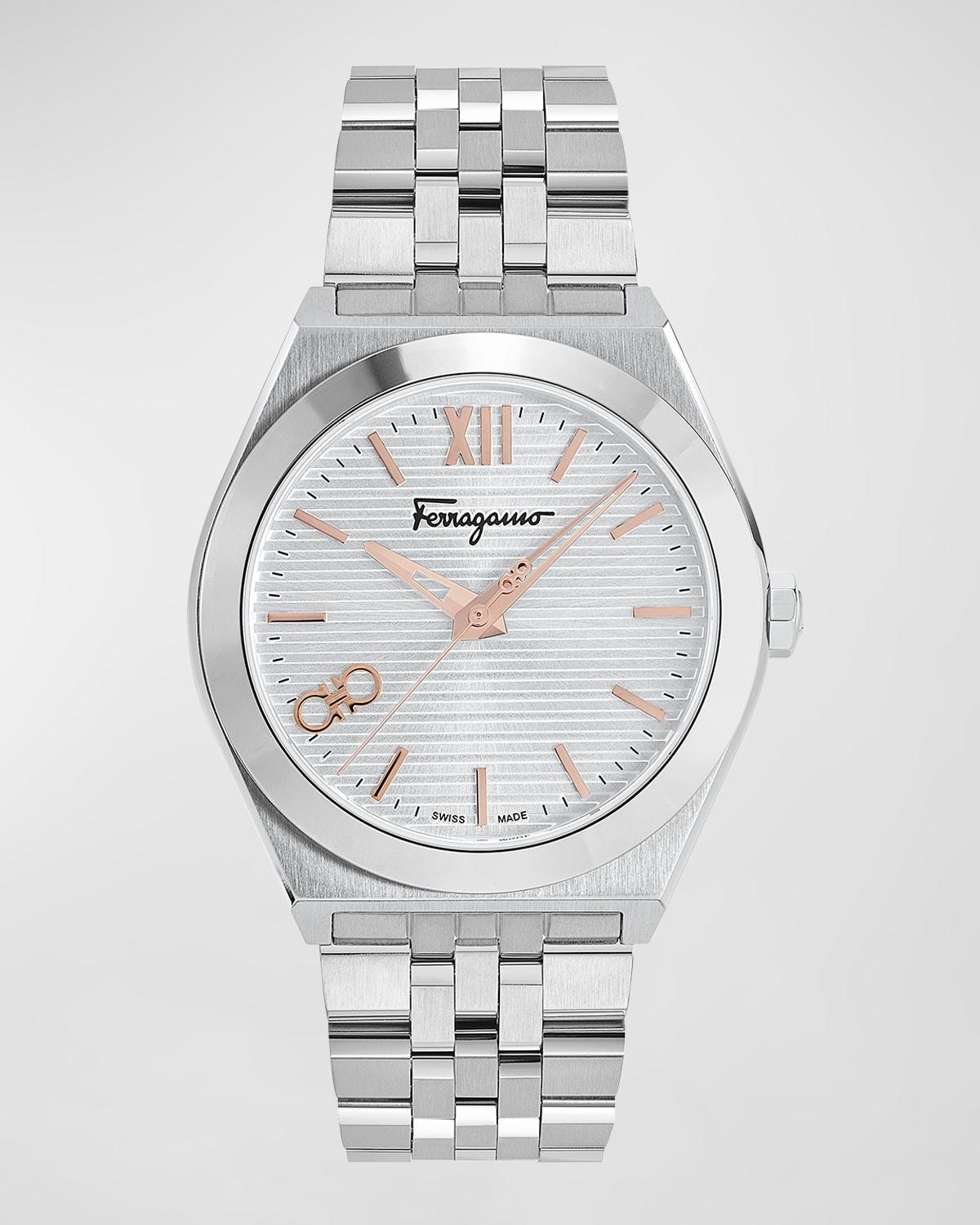 Ferragamo Vega New Stainless Steel Watch, 40mm Product Image