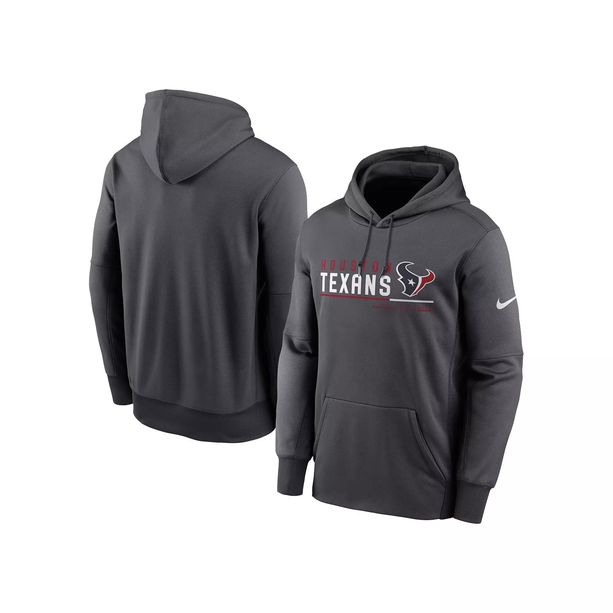 Men's Nike Black Chicago Bears RFLCTV Chevron Pullover Hoodie, Size: Small Product Image