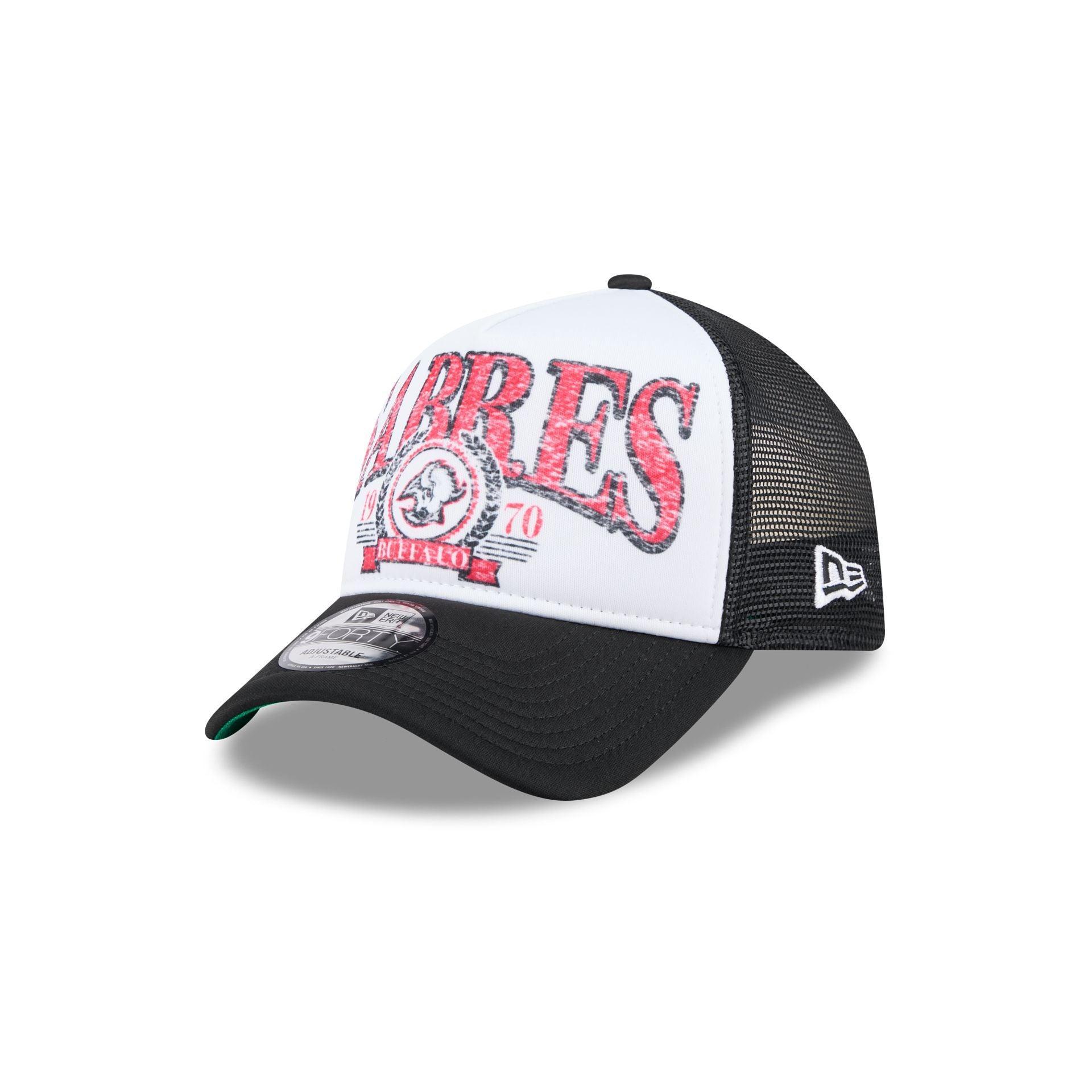 Cincinnati Reds Distressed 9FORTY A-Frame Trucker Hat Male Product Image