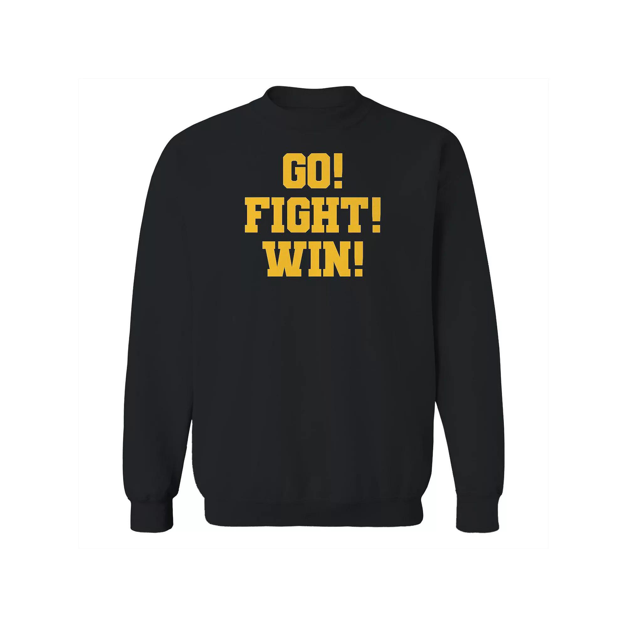 Men's Duke & Sons Go Fight Win Graphic Sweatshirt, Adult Unisex,  Product Image