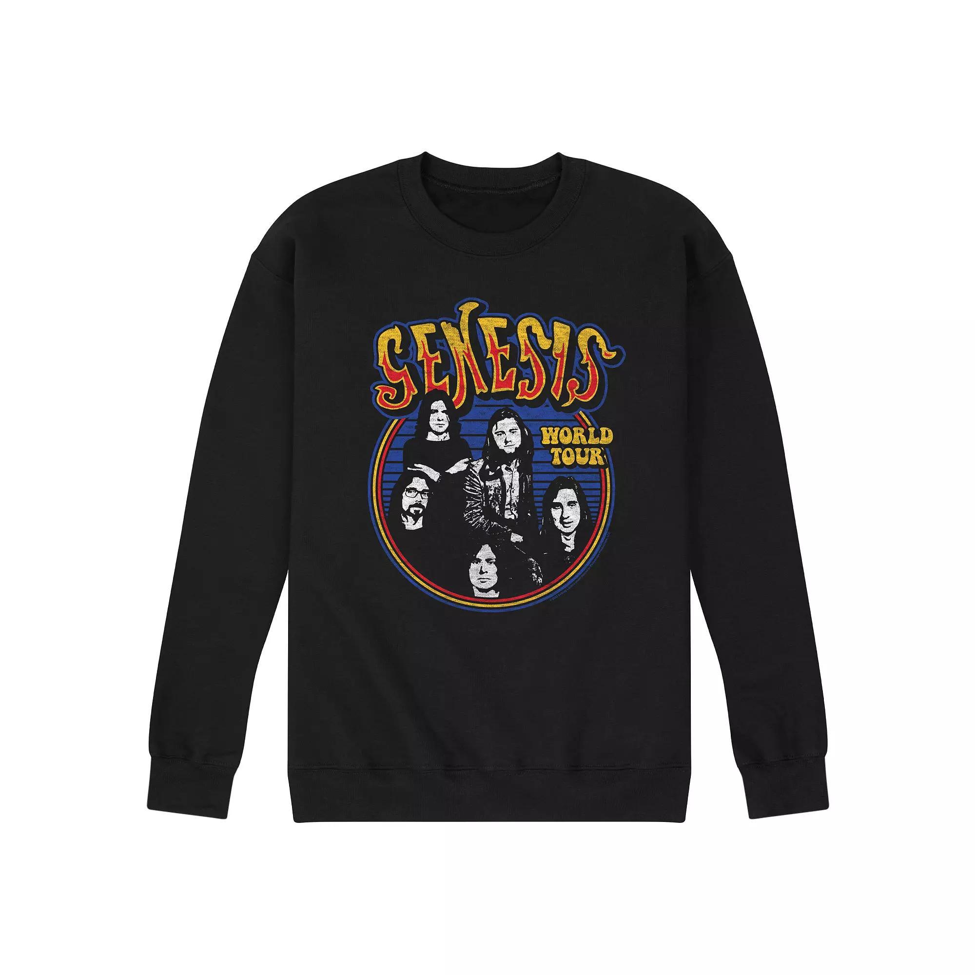 Men's Dad Facts Graphic Fleece Sweatshirt, Size: XL, Black Product Image