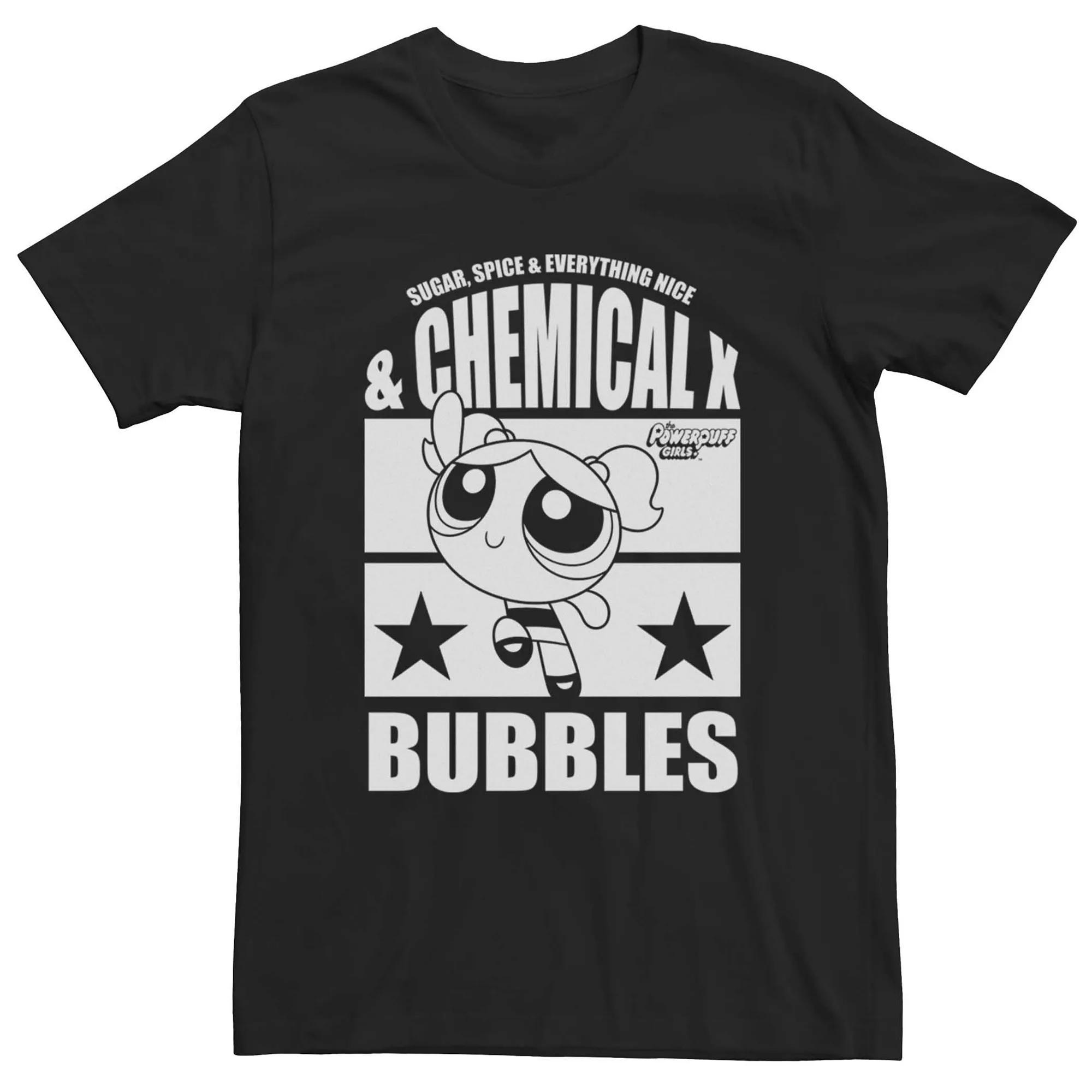 Men's Cartoon Network Power Puff Girls Bubbles Star Tee,  Product Image