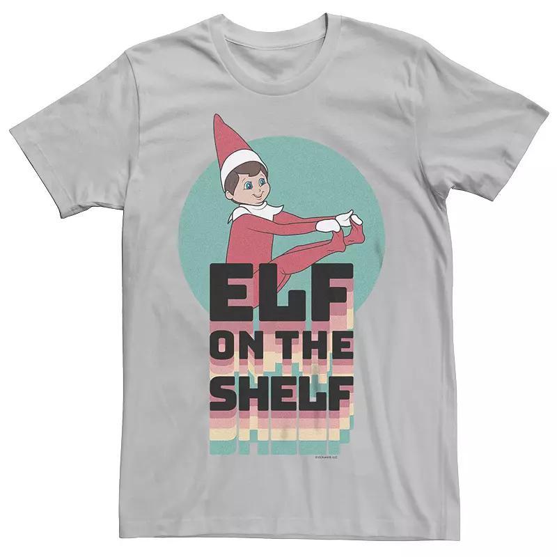 Mens Elf On The Shelf Drop Shadow Text Tee Product Image