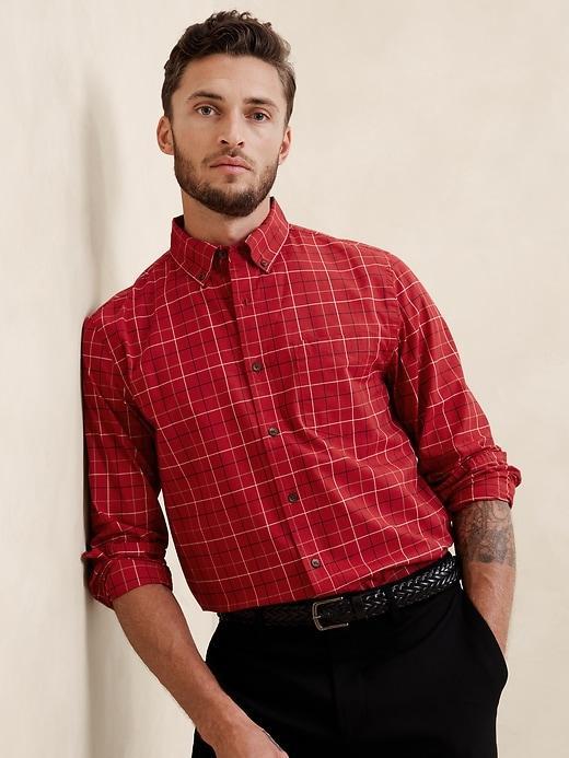 Slim Cotton Shirt Product Image