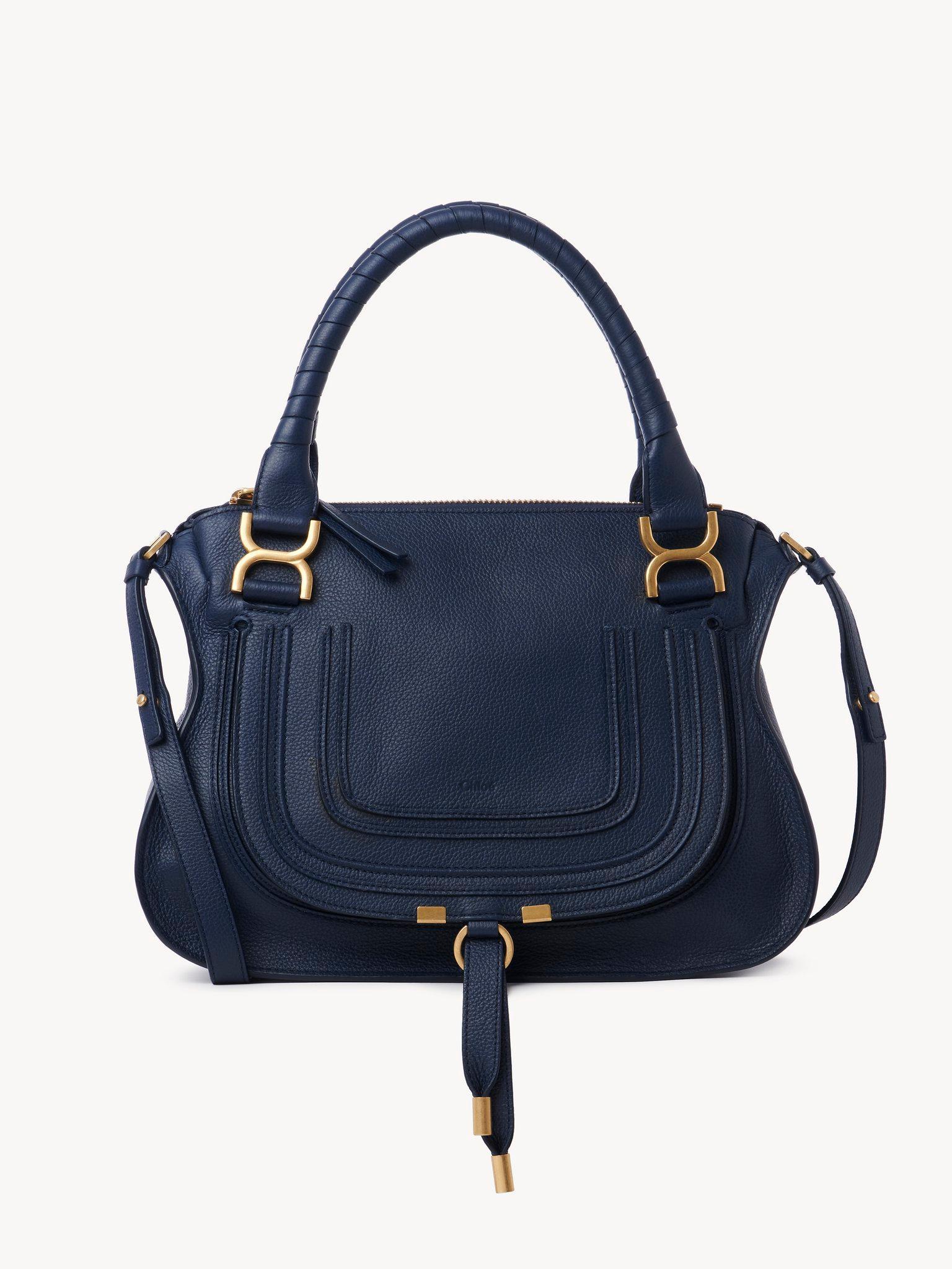 Marcie bag in grained leather Product Image