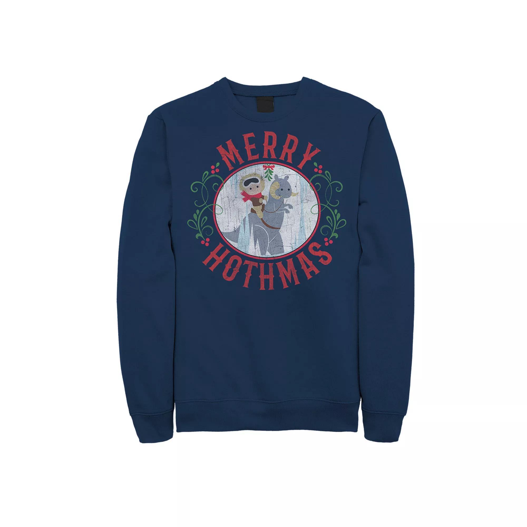 Men's Star Wars "Merry Hothmas" Sweatshirt,  Product Image