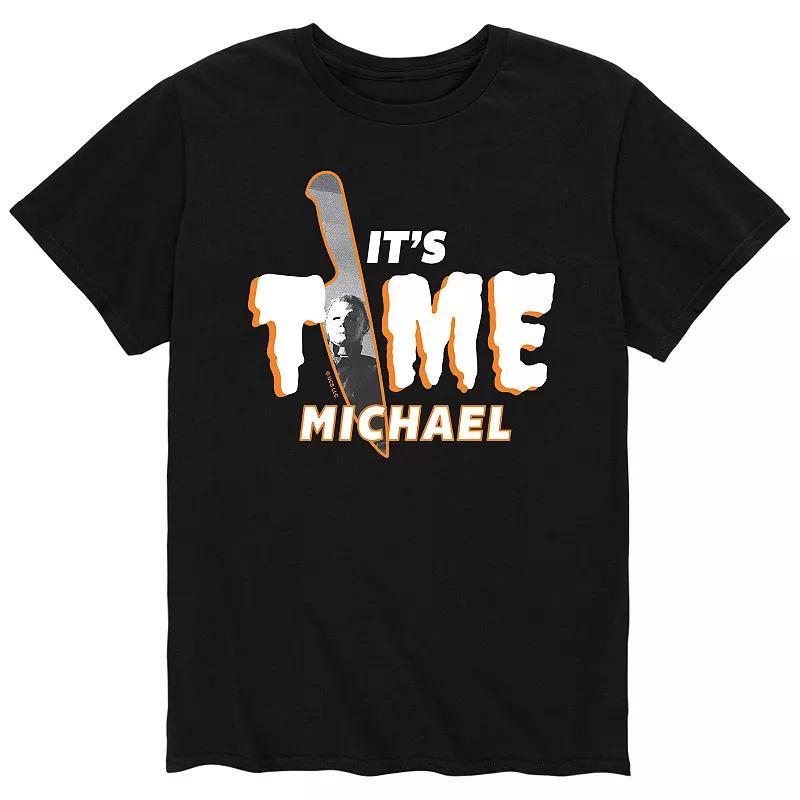 Big & Tall Haloween II Its Time Graphic Tee, Men's,  Product Image