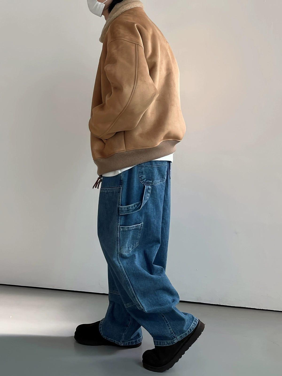 RT No. 12201 SUEDE ZIP-UP JK Product Image