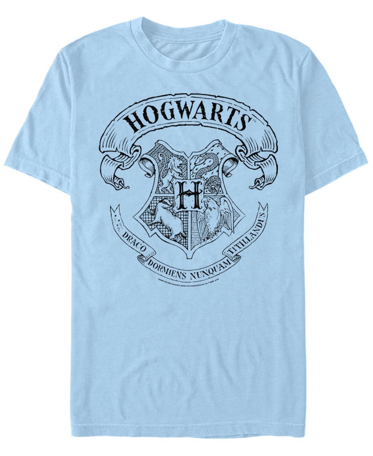 Fifth Sun Mens Hogwarts Crest Short Sleeve Crew T-shirt Product Image