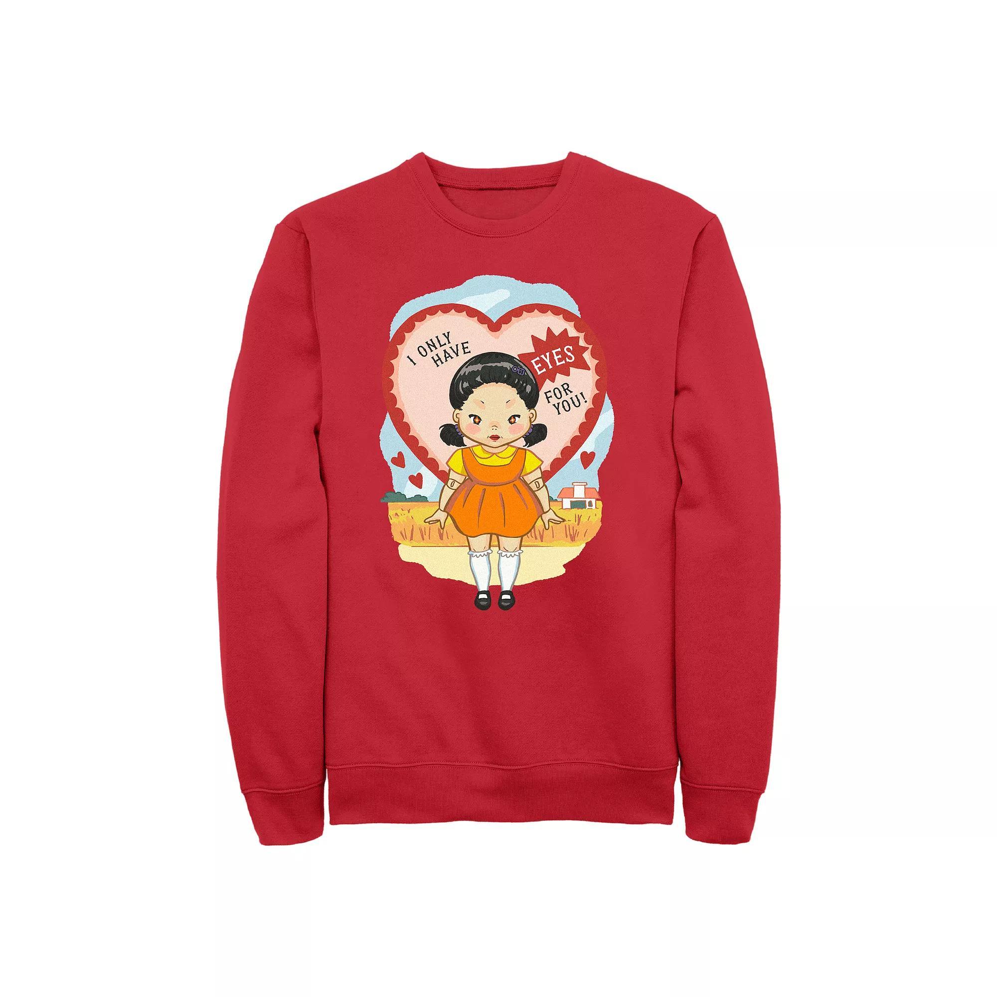 Men's Squid Game I Only Have Eyes For You Graphic Fleece,  Product Image