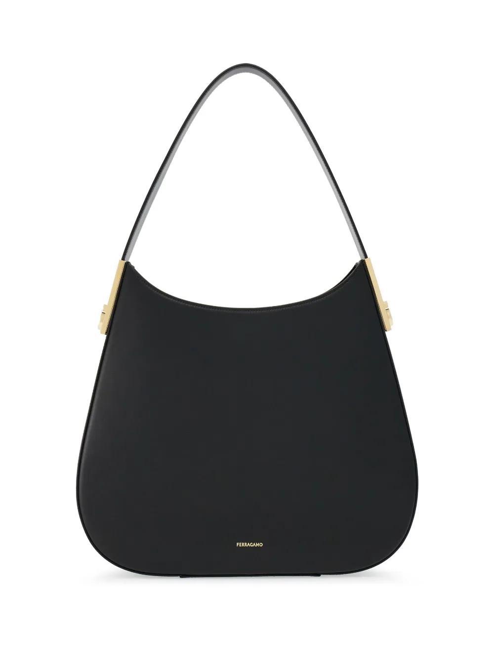 FERRAGAMO Medium  Hobo Bag In Black Product Image