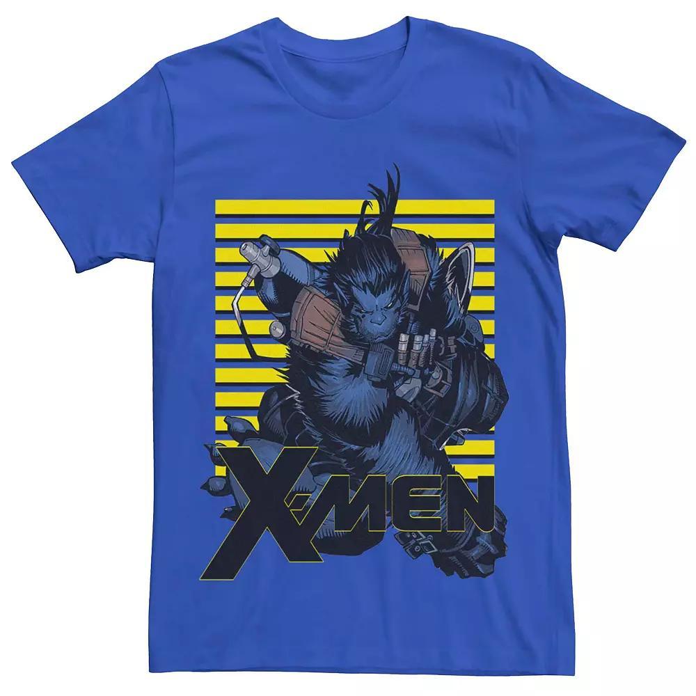 Men's Marvel X-Men Beast Poster Retro Tee,  Product Image