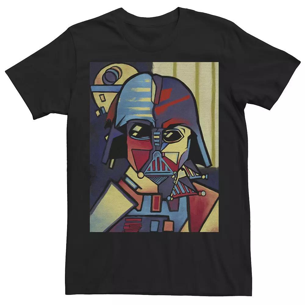 Men's Star Wars Darth Vader Picasso Cubism Helmet Tee,  Product Image