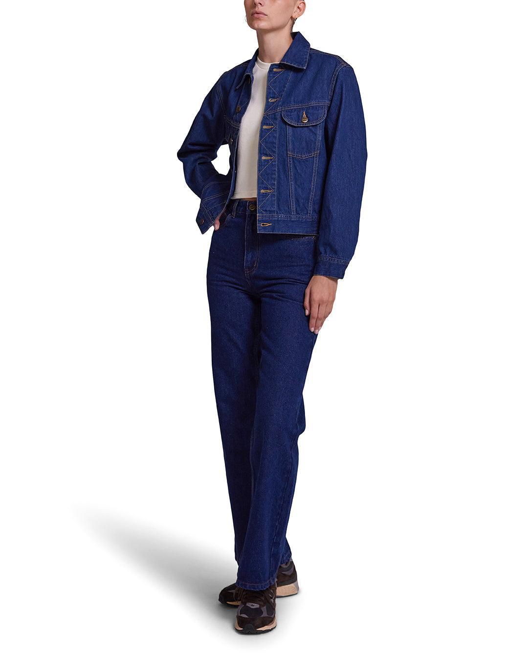 Exposure Jacket - Vintage Blue Denim Product Image