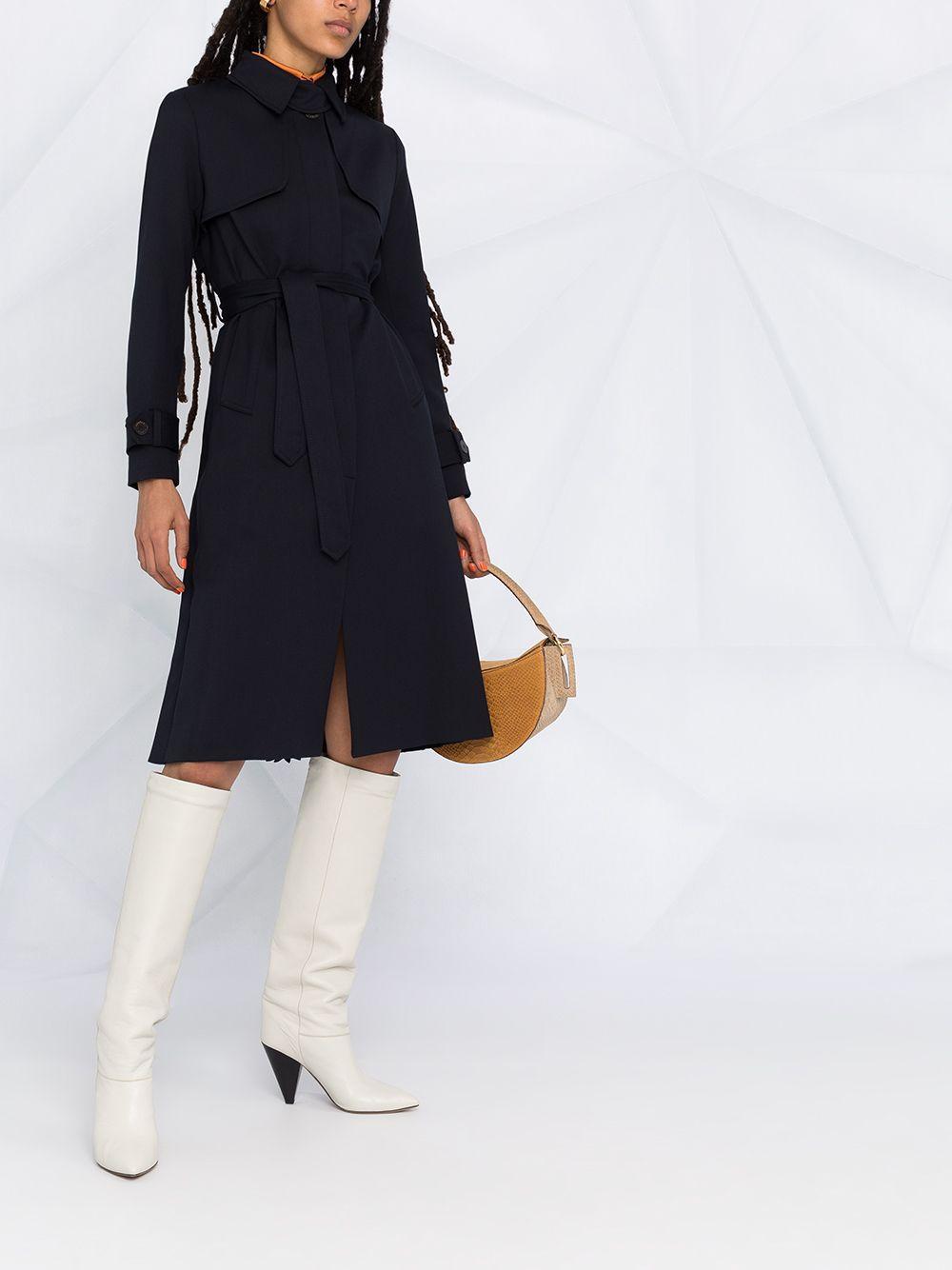 belted trench coat Product Image