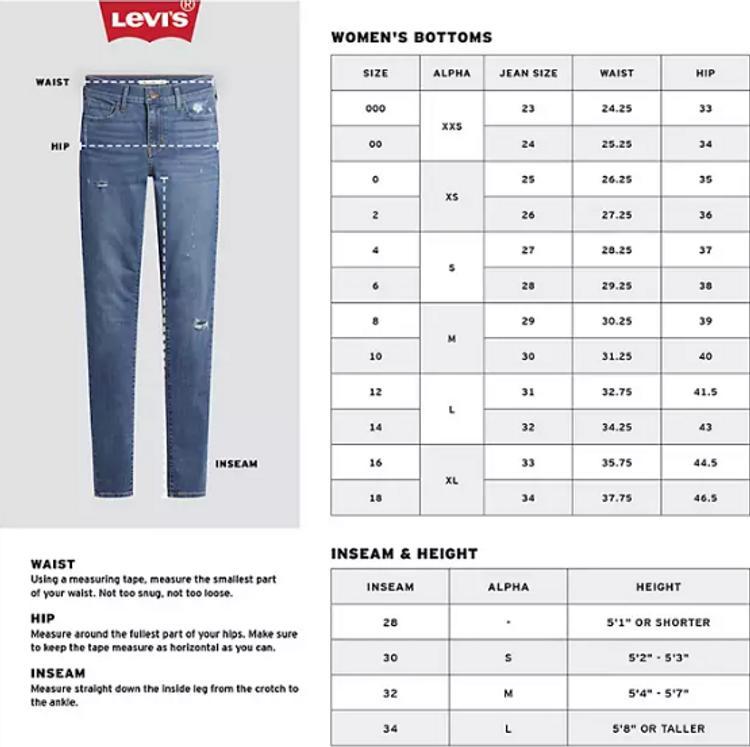 Levi's® Ladies' 725 HR Boot Cut Cast Shadows/Dark Wash Jeans Product Image