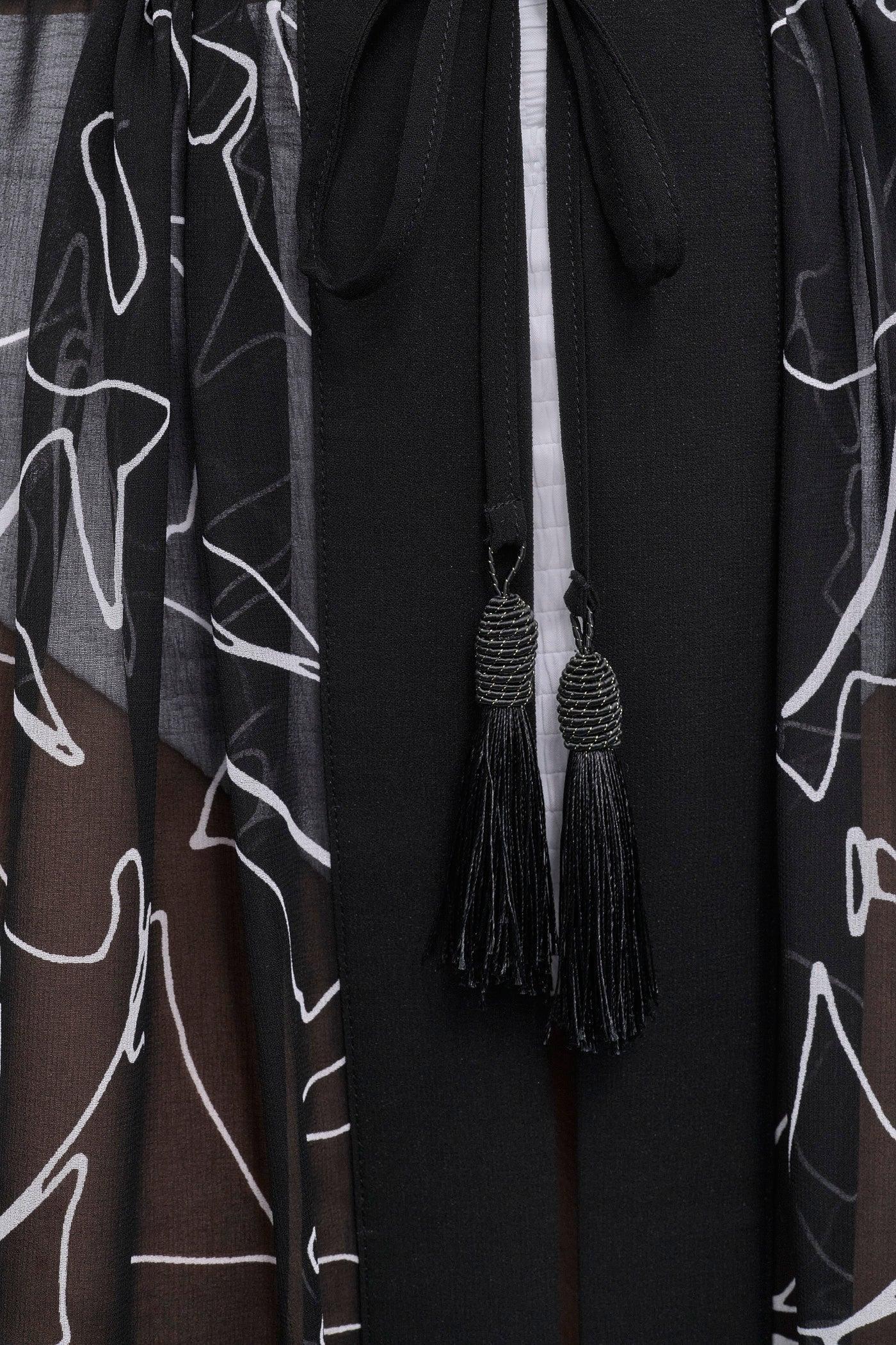 TIE-FRONT MAXI KAFTAN Product Image