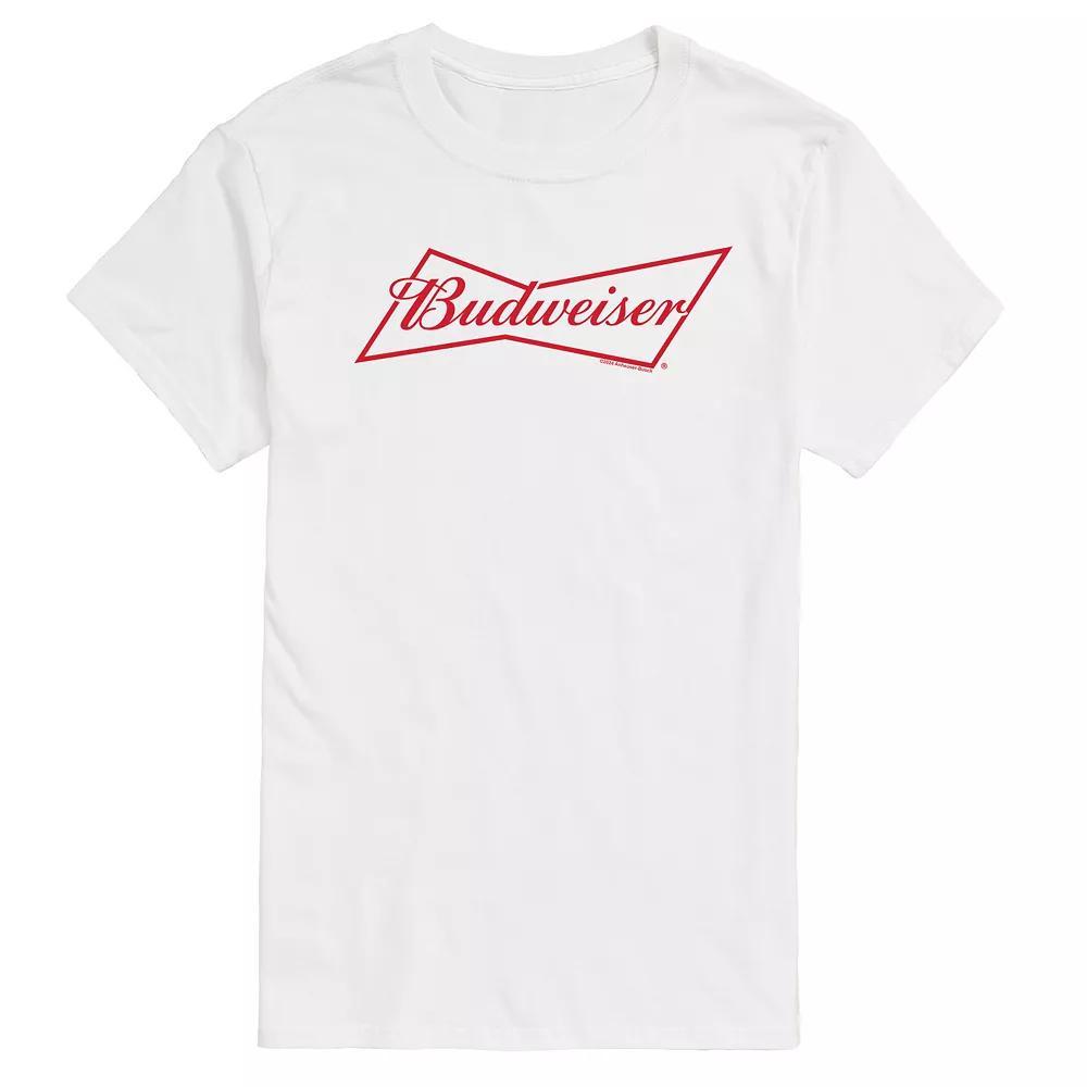 Big & Tall Budweiser Bowtie Logo Graphic Tee, Men's,  Product Image