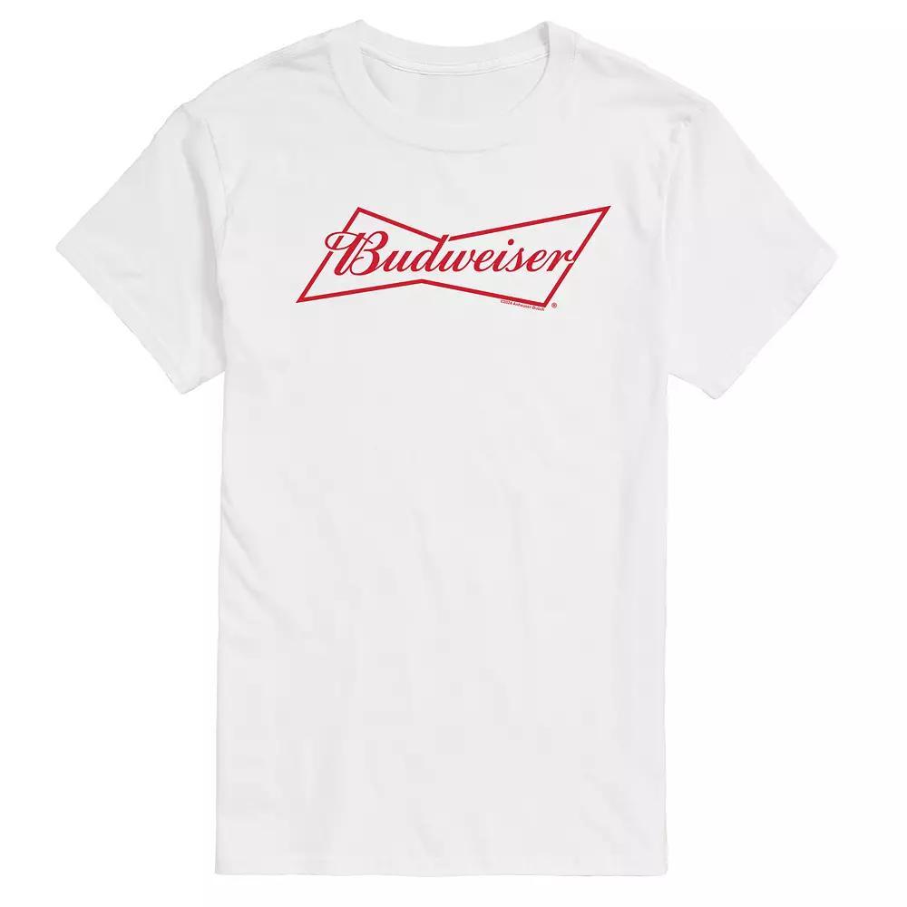 Big & Tall Budweiser Bowtie Logo Graphic Tee, Men's,  Product Image
