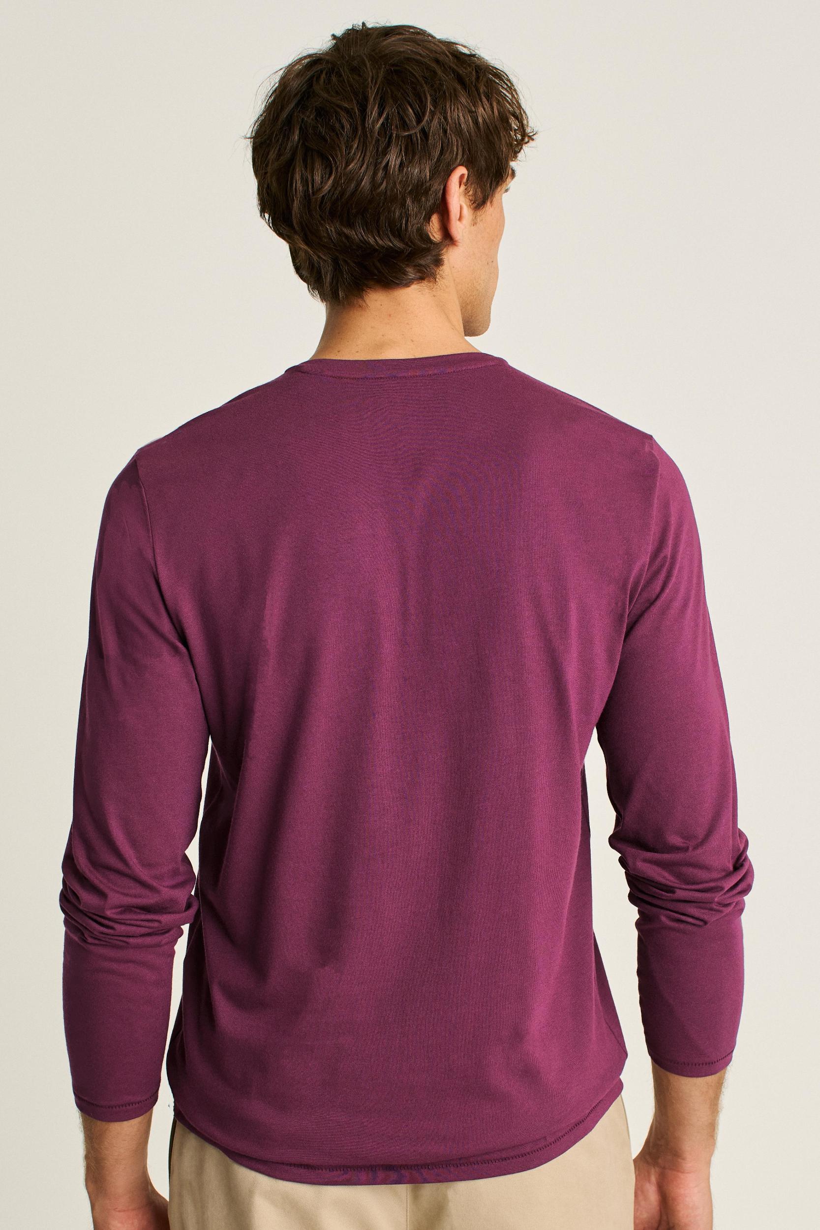 Pima Performance Long Sleeve Henley Product Image