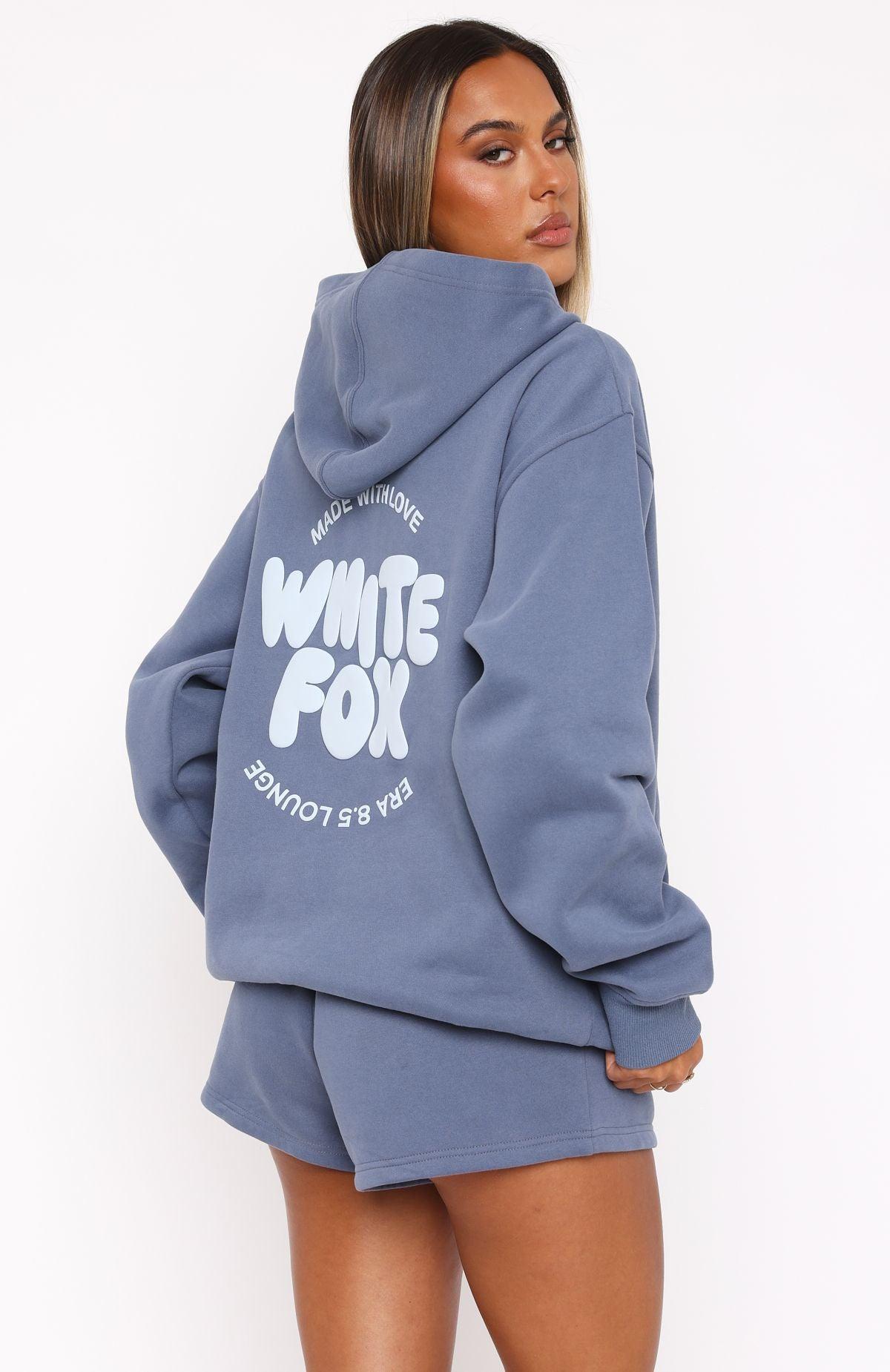 With Love For You Oversized Hoodie Ocean Product Image